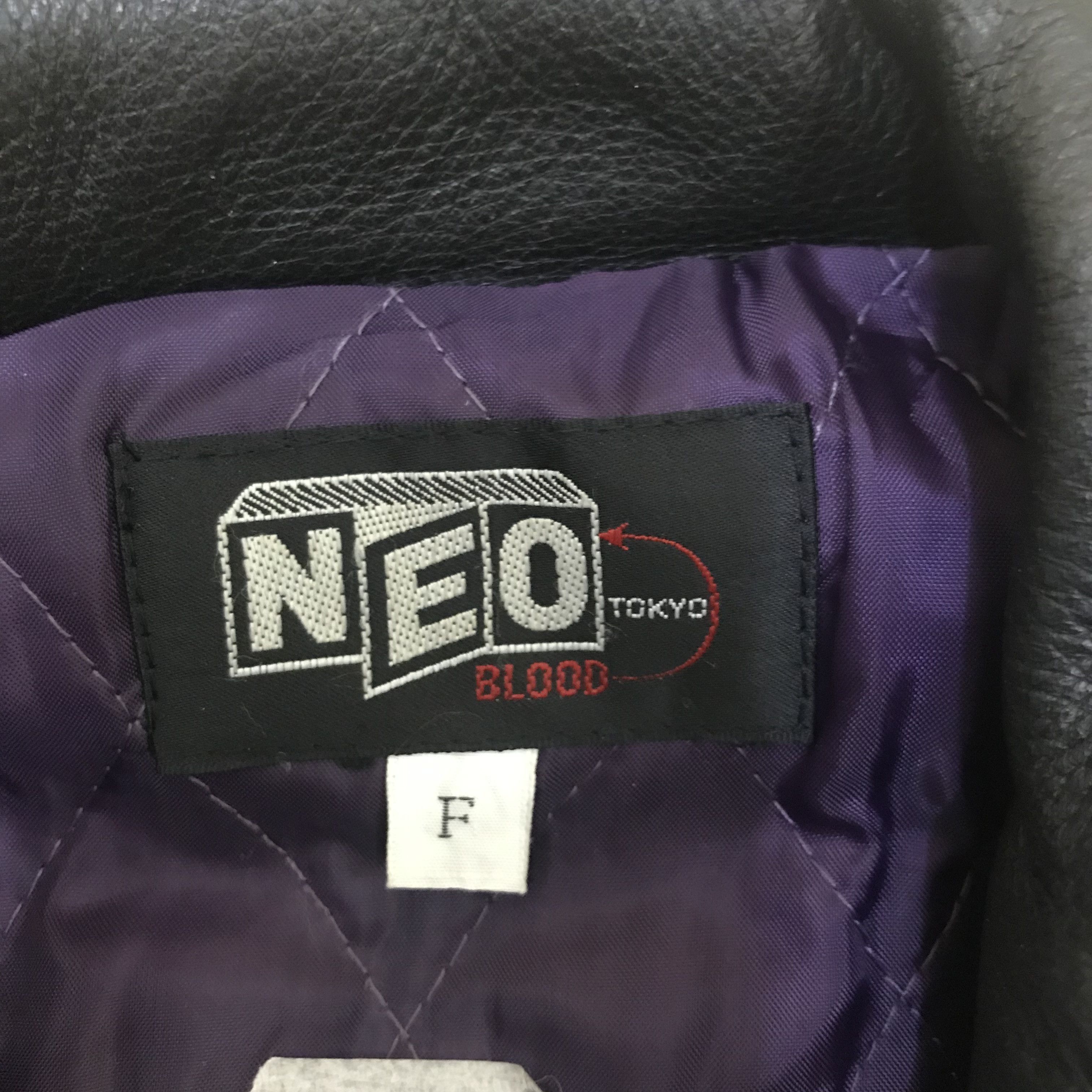 Japanese Brand Z126 NEO BLOOD CLUB FOOTBALL AMERICAN TEAM VARSITY JACKET Size US M / EU 48-50 / 2 - 4 Thumbnail