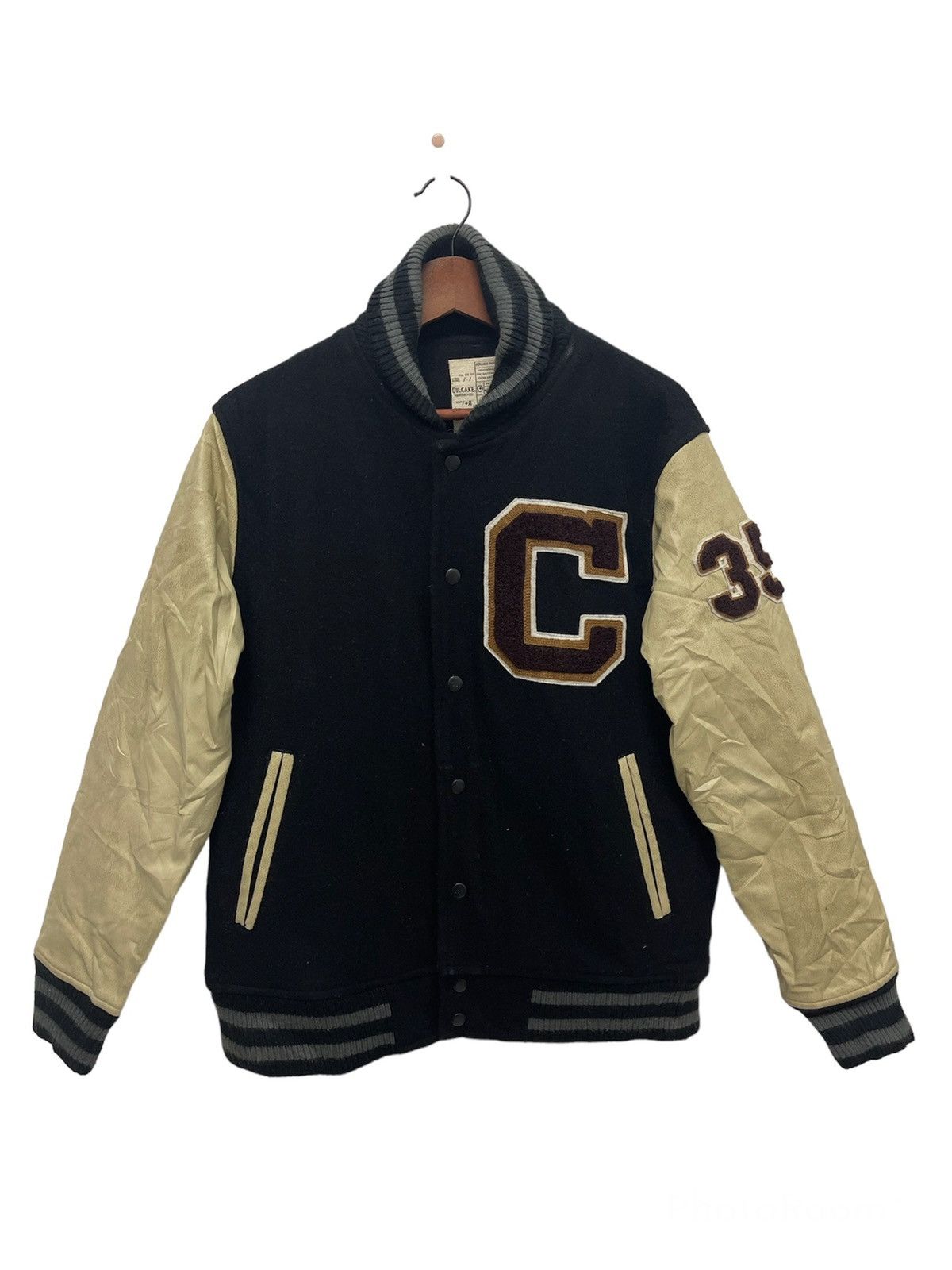 ヴィンテージレザージャケット　Tory Lanez LUV jacket Other Tory Lanez “Love me now” Varsity Jacket By AulBlack