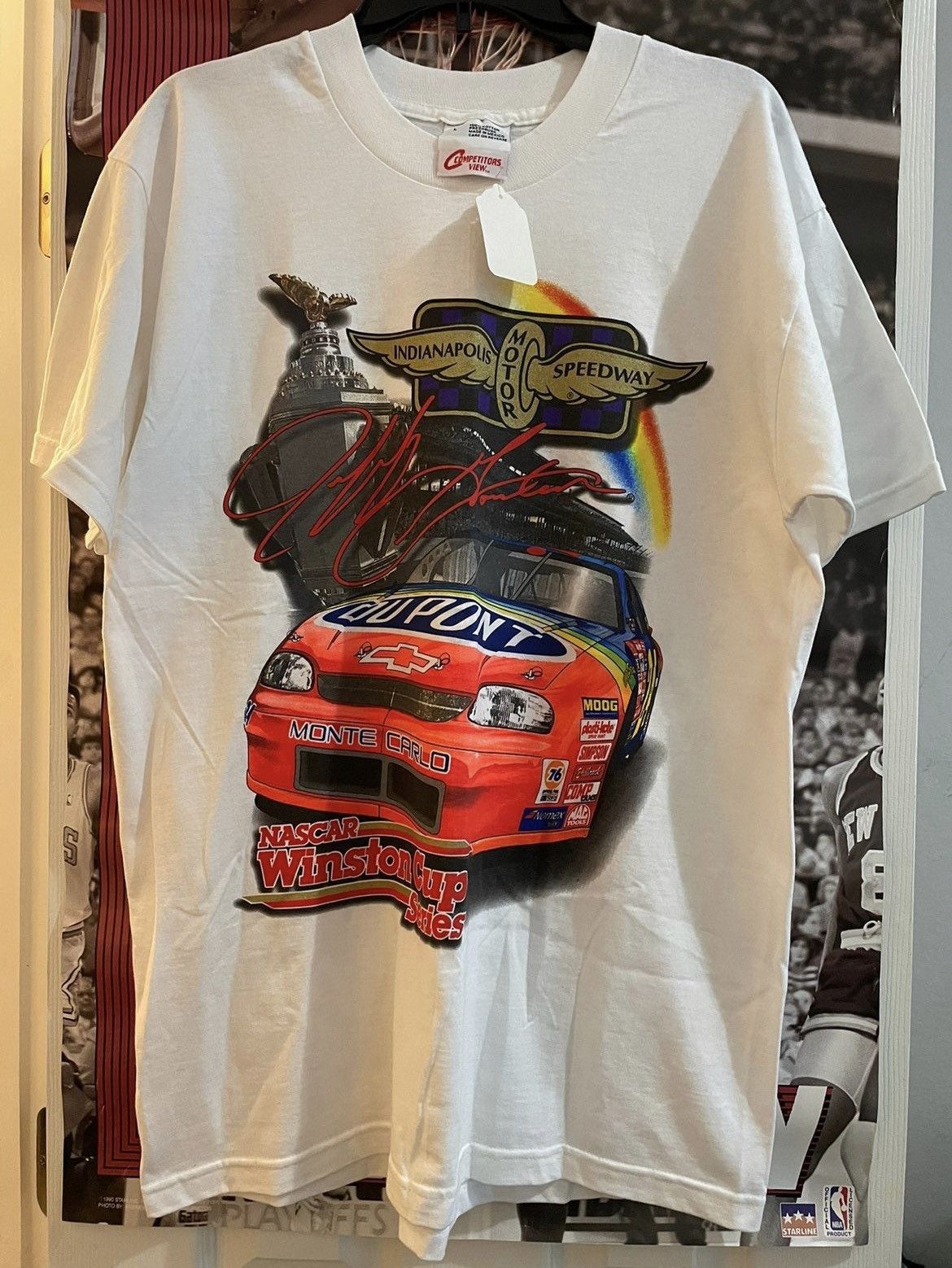 Vintage Nascar Jeff Gordon Million Dollar Race AOP Shirt
