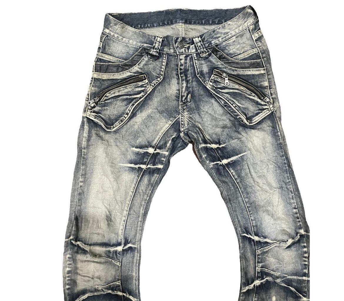 Japanese Brand Rare🔥 PPFM Narrow Jeans Size US 31 - 4 Thumbnail