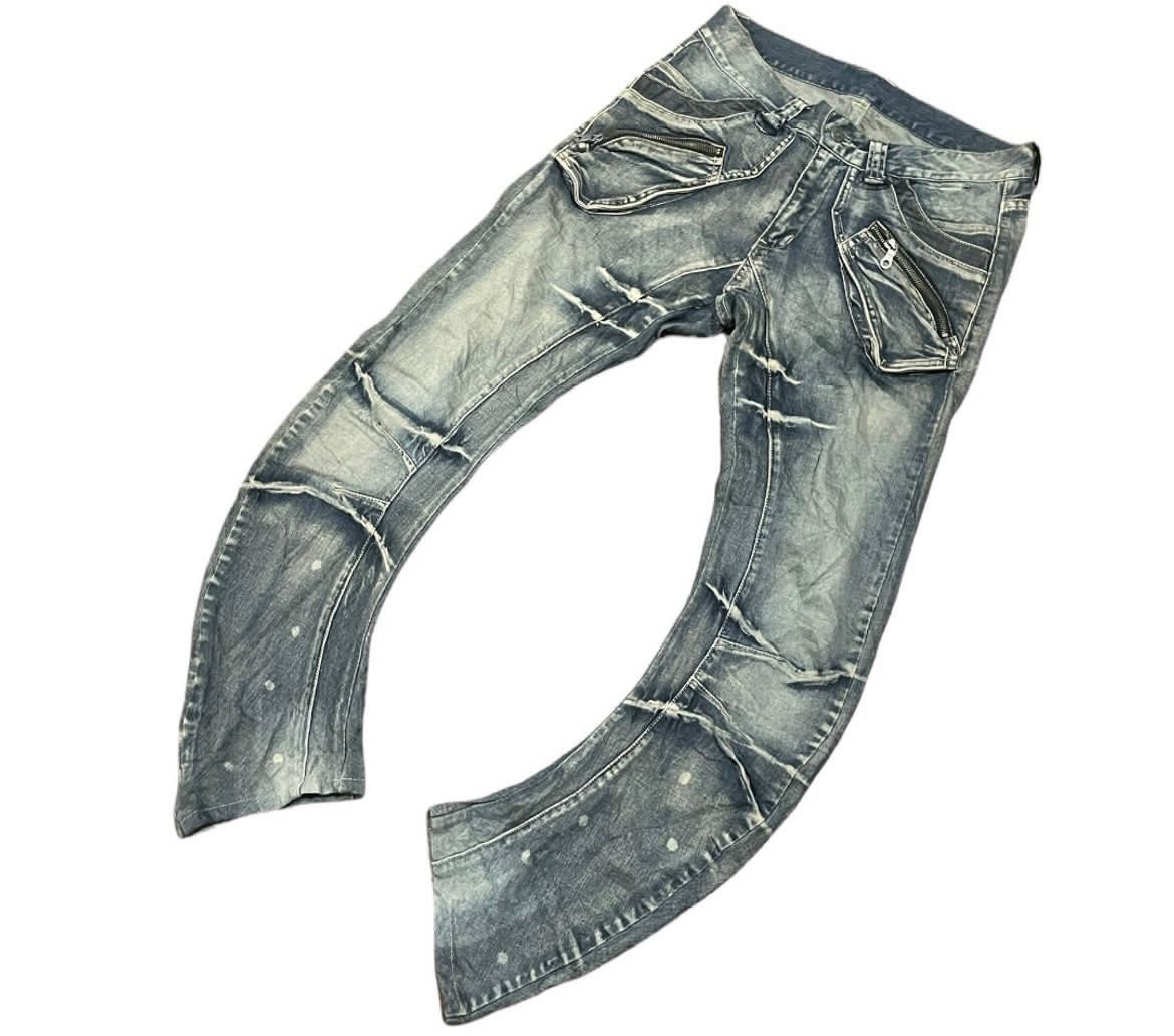 Japanese Brand Rare🔥 PPFM Narrow Jeans Size US 31 - 3 Thumbnail