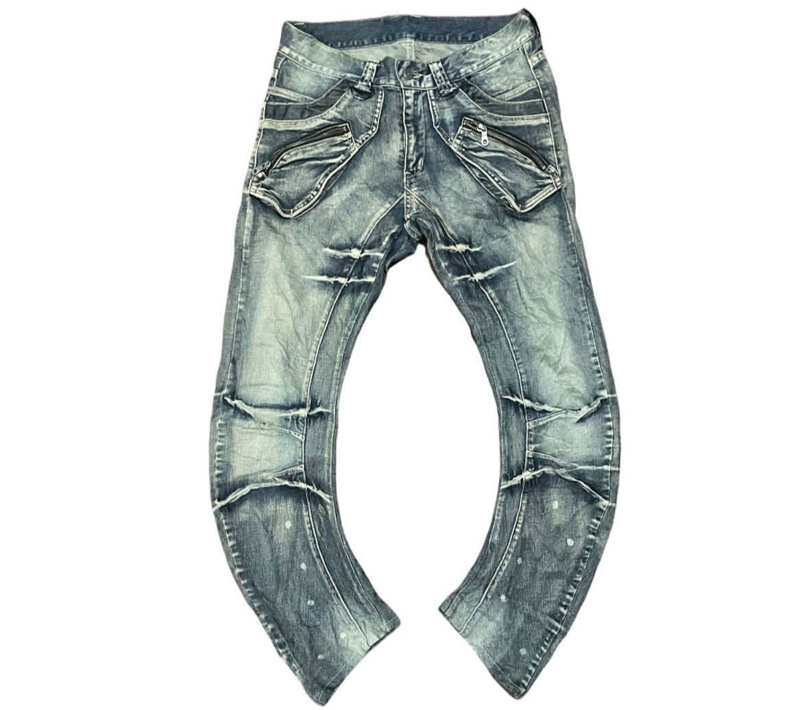 Japanese Brand Rare🔥 PPFM Narrow Jeans Size US 31 - 1 Thumbnail