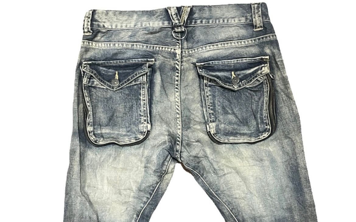Japanese Brand Rare🔥 PPFM Narrow Jeans Size US 31 - 7 Thumbnail