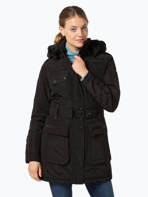 Veste Helly Hansen Women Long Belfast Winter Jacket Ebony