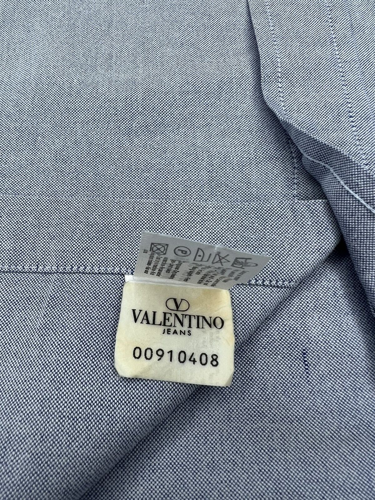 Valentino Vintage Valentino jeans shirt Size US XL / EU 56 / 4 - 6 Thumbnail