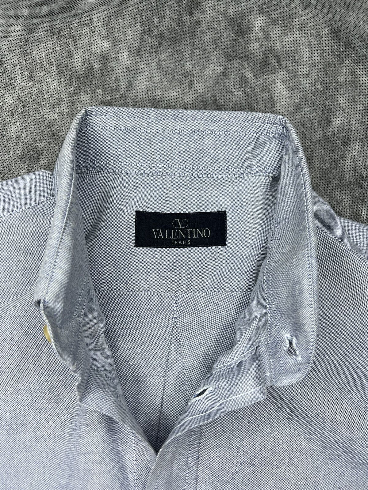Valentino Vintage Valentino jeans shirt Size US XL / EU 56 / 4 - 2 Thumbnail