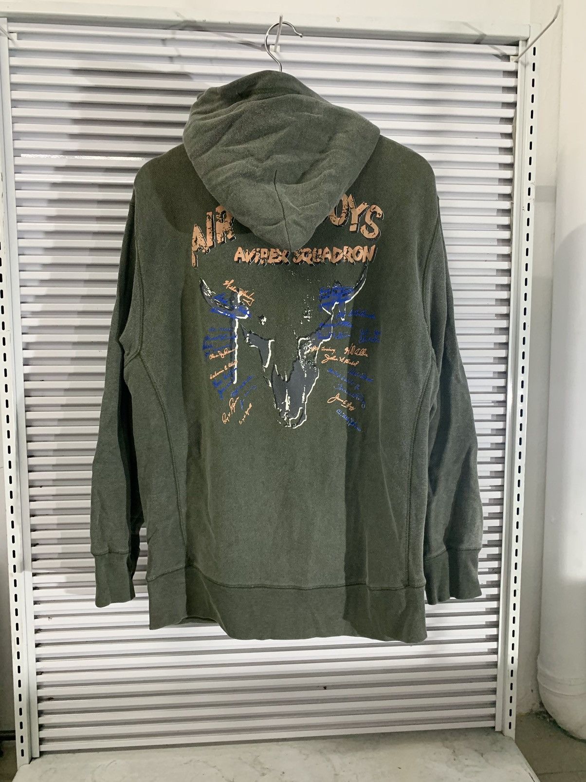 Avirex × Japanese Brand × Vintage Vintage 80s Avirex The Heart Beat Signature Size US L / EU 52-54 / 3 - 2 Thumbnail