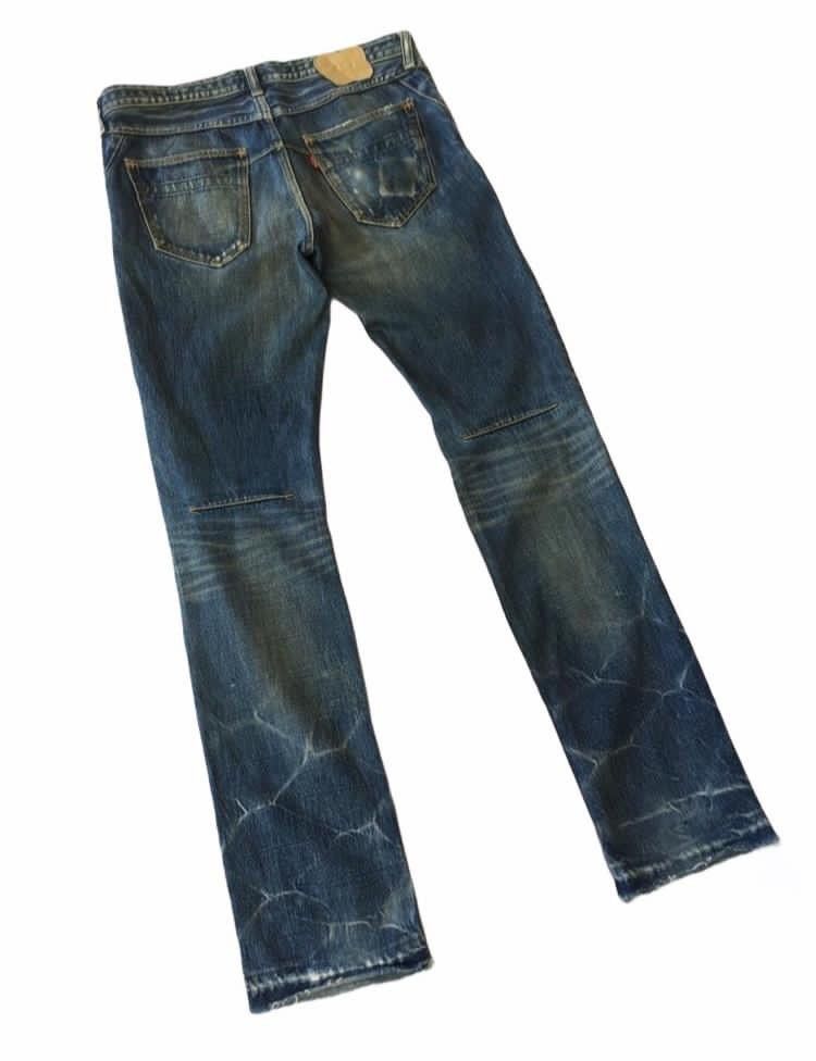 Number (N)ine Number Nine Distressed Pain Jeans Size US 32 / EU 48 - 9 Thumbnail
