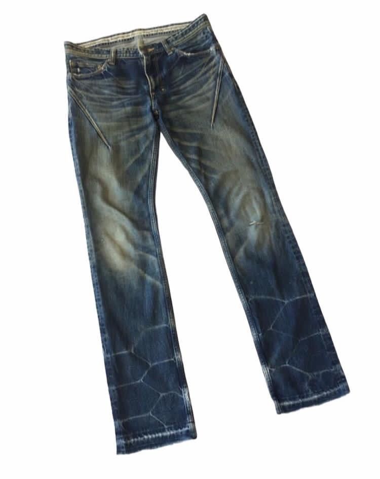 Number (N)ine Number Nine Distressed Pain Jeans Size US 32 / EU 48 - 6 Thumbnail