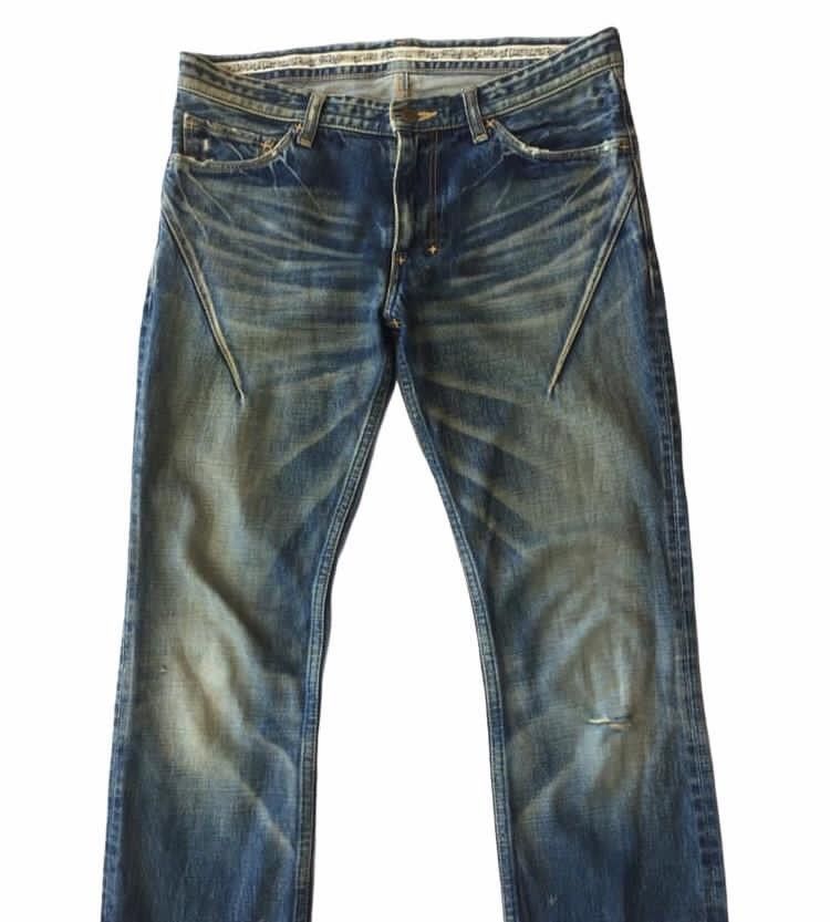 Number (N)ine Number Nine Distressed Pain Jeans Size US 32 / EU 48 - 3 Thumbnail