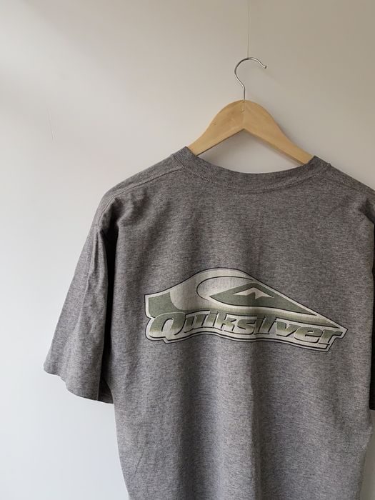 Vintage Vintage 90s Quiksilver Center Logo T Shirt Grailed