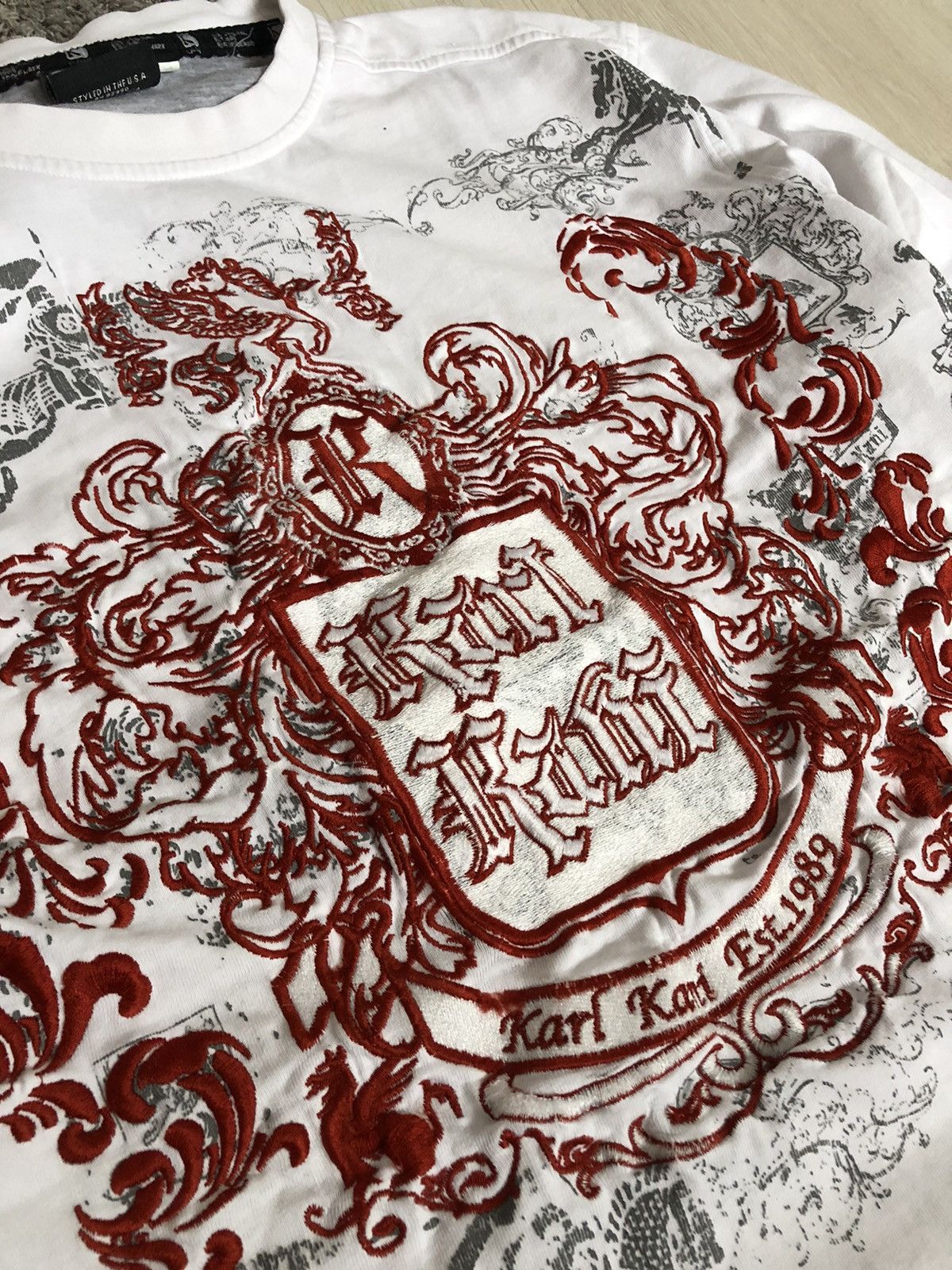Karl Kani × Vintage Vintage Karl Kani T Shirt Size US S / EU 44-46 / 1 - 4 Thumbnail