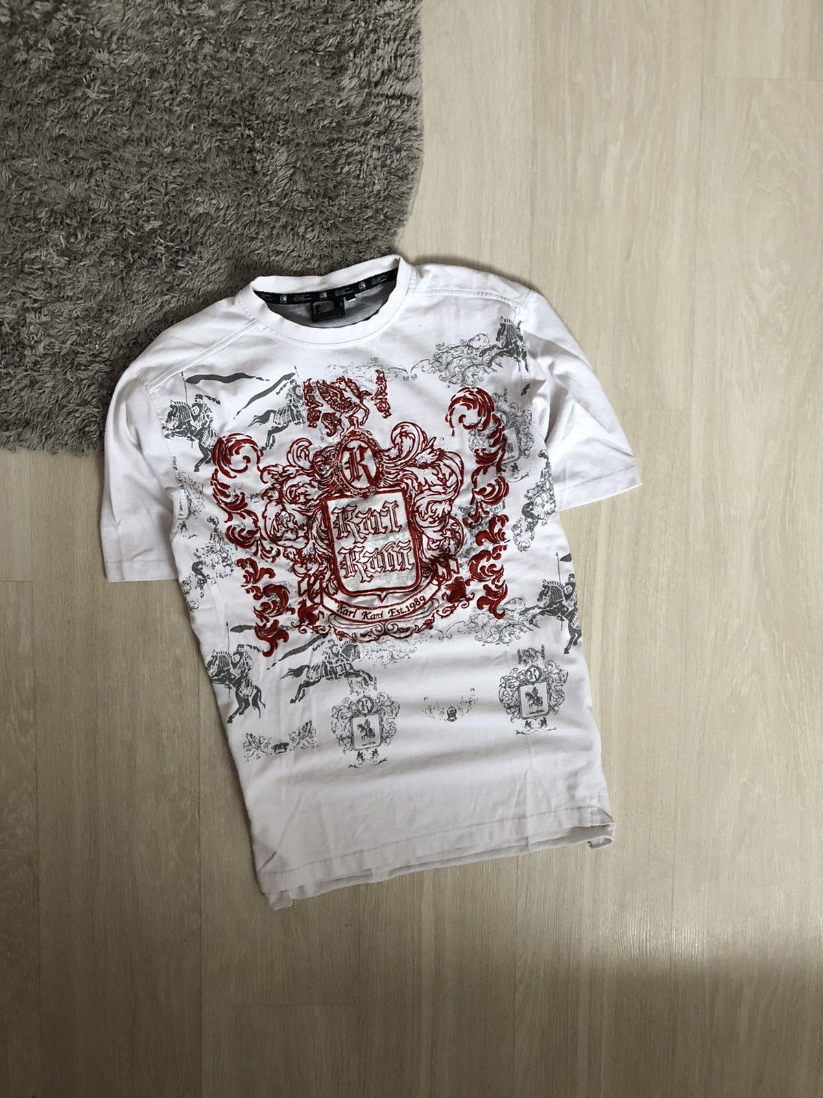 Karl Kani × Vintage Vintage Karl Kani T Shirt Size US S / EU 44-46 / 1 - 1 Thumbnail