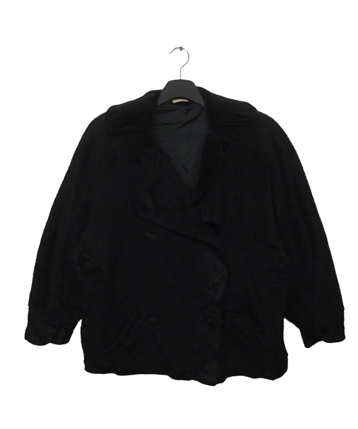 VINTAGE FENDI 365 BY CONTIR MONOGRAM ALPACA FUR JACKET