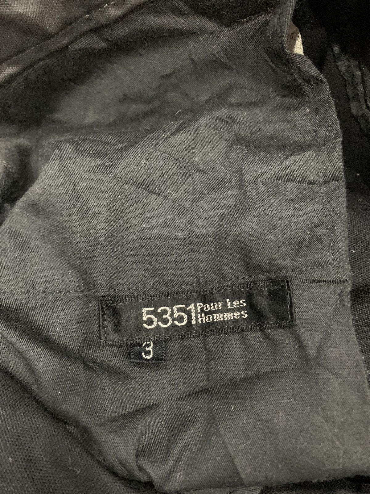 5351 POUR LES HOMMES 5351 Pour Les Hommes Waxed Pants Size US 30 / EU 46 - 12 Thumbnail