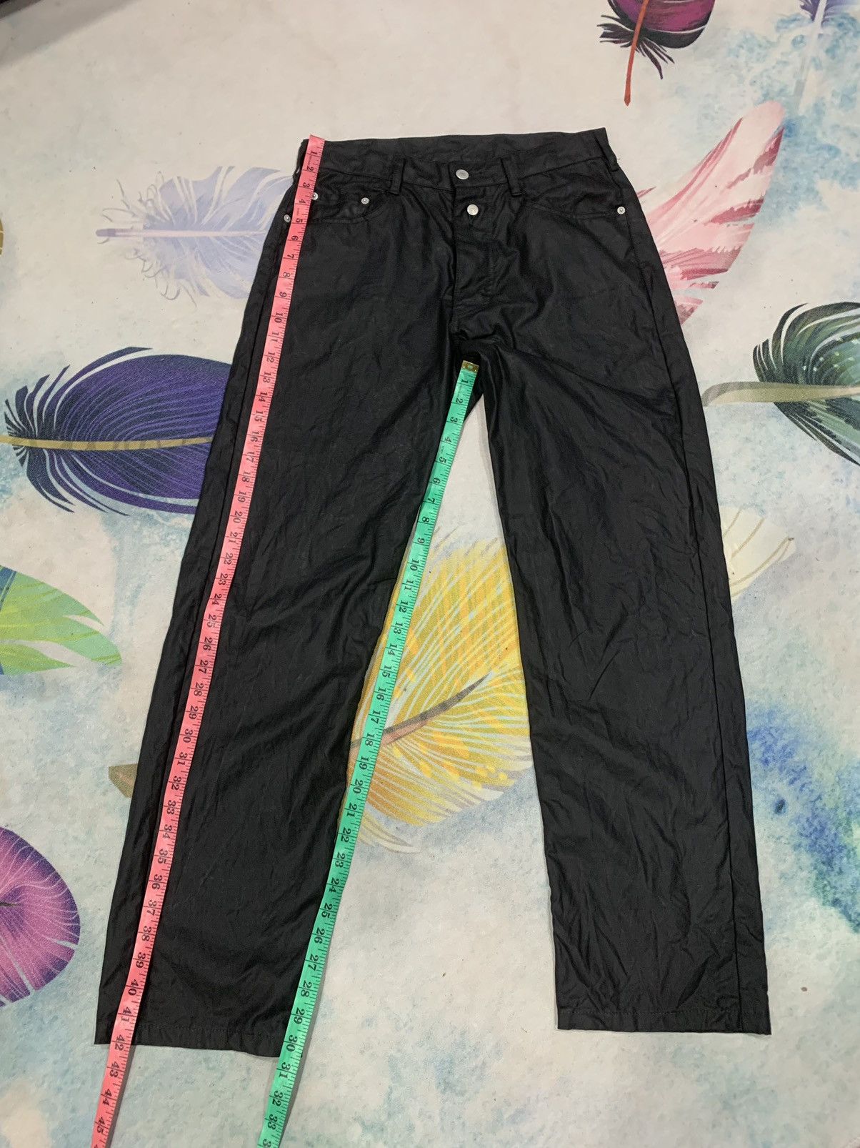 5351 POUR LES HOMMES 5351 Pour Les Hommes Waxed Pants Size US 30 / EU 46 - 6 Thumbnail