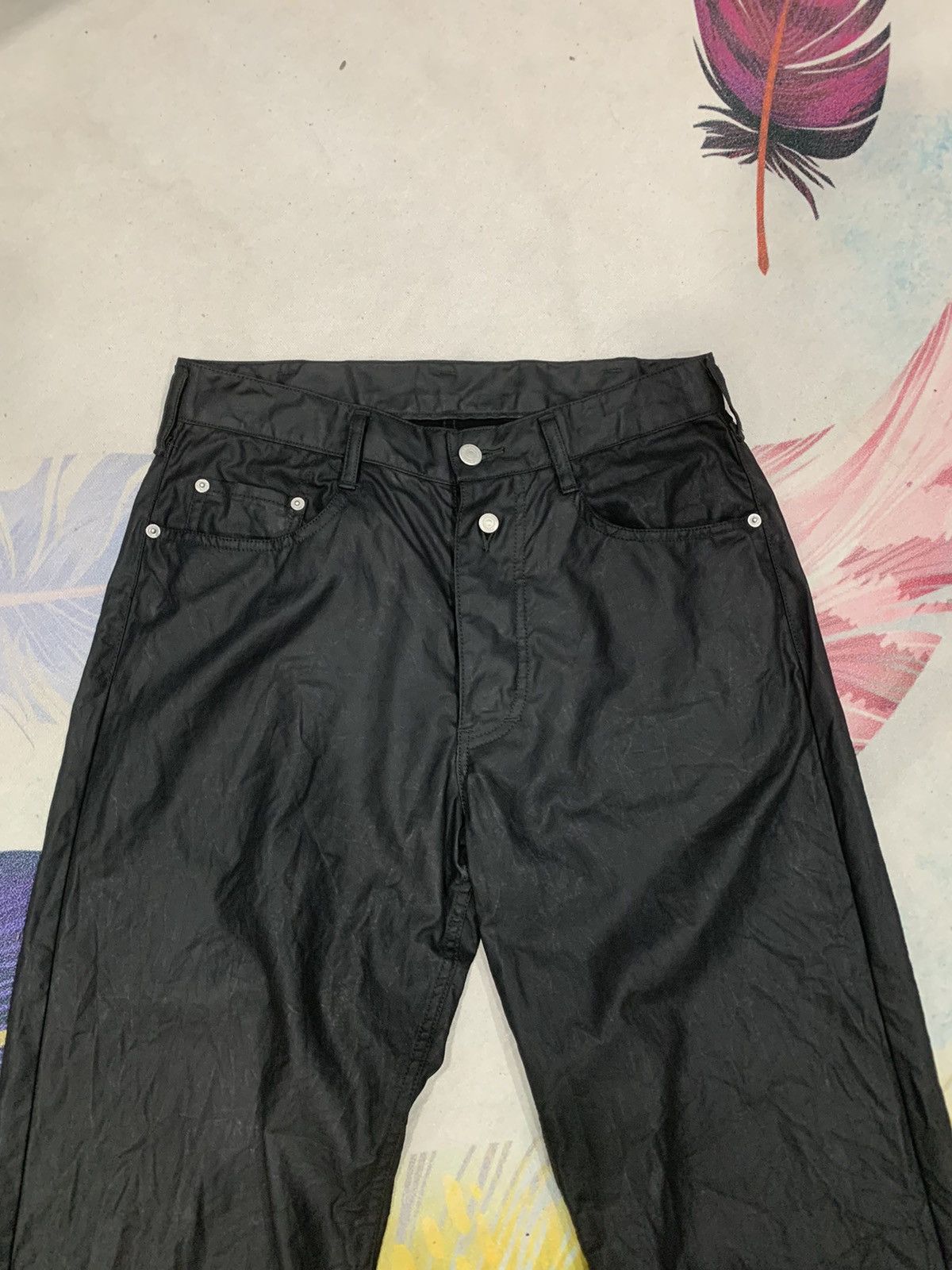 5351 POUR LES HOMMES 5351 Pour Les Hommes Waxed Pants Size US 30 / EU 46 - 3 Thumbnail