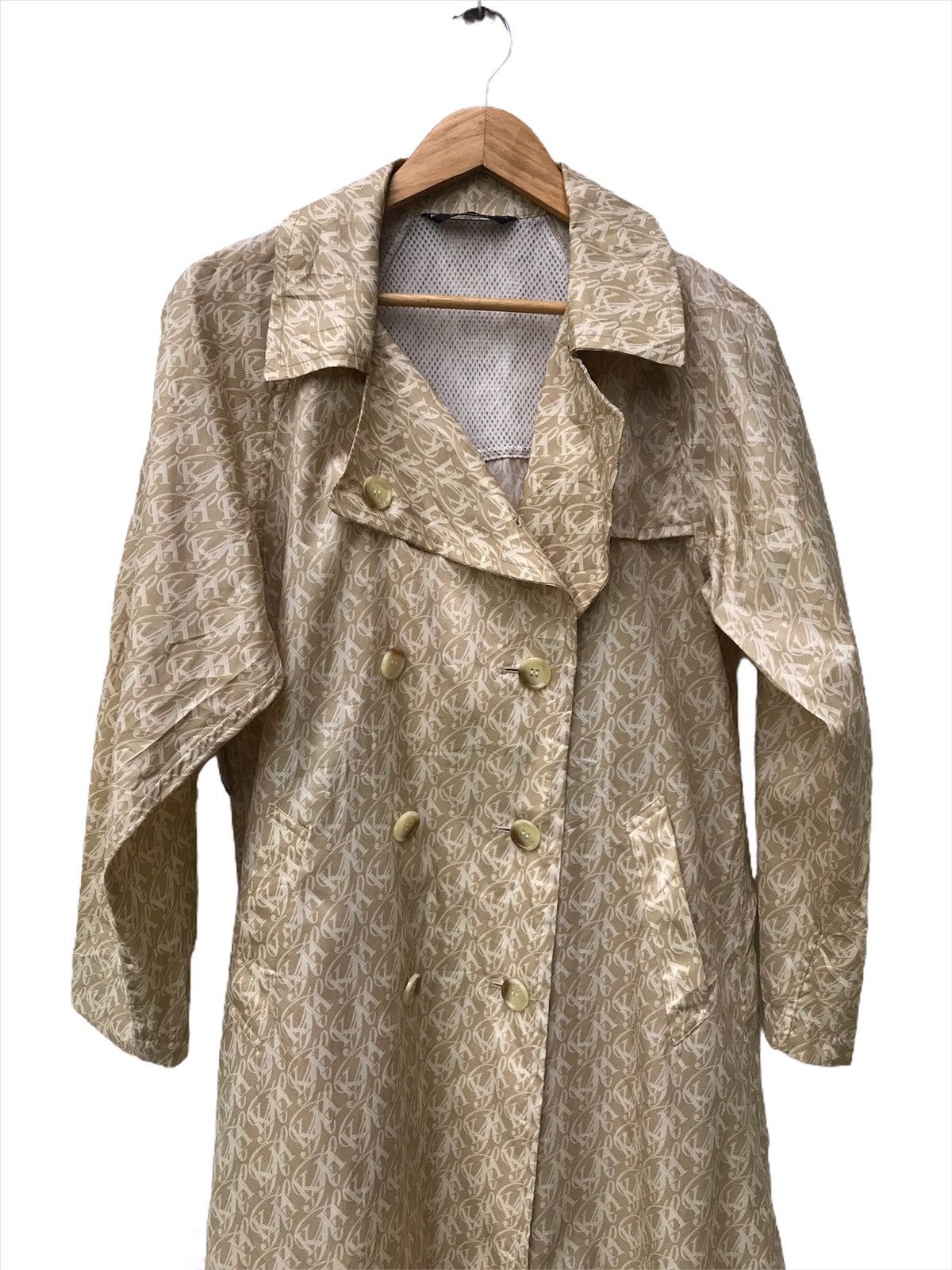 Katharine Hamnett London Vintage Katharine Hamnett Rainwear Long Jacket Design Size US M / EU 48-50 / 2 - 2 Thumbnail