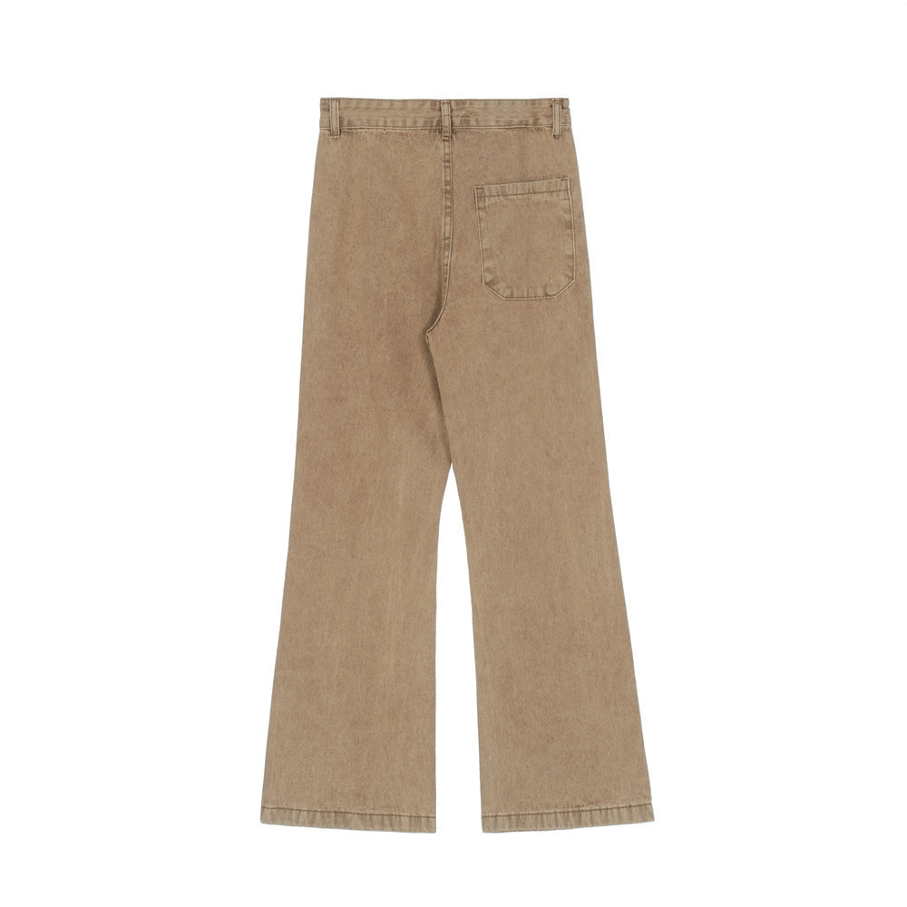 Japanese Brand × Jean SOL Embroidery Flare Panel Jeans Size US 30 / EU 46 - 5 Thumbnail