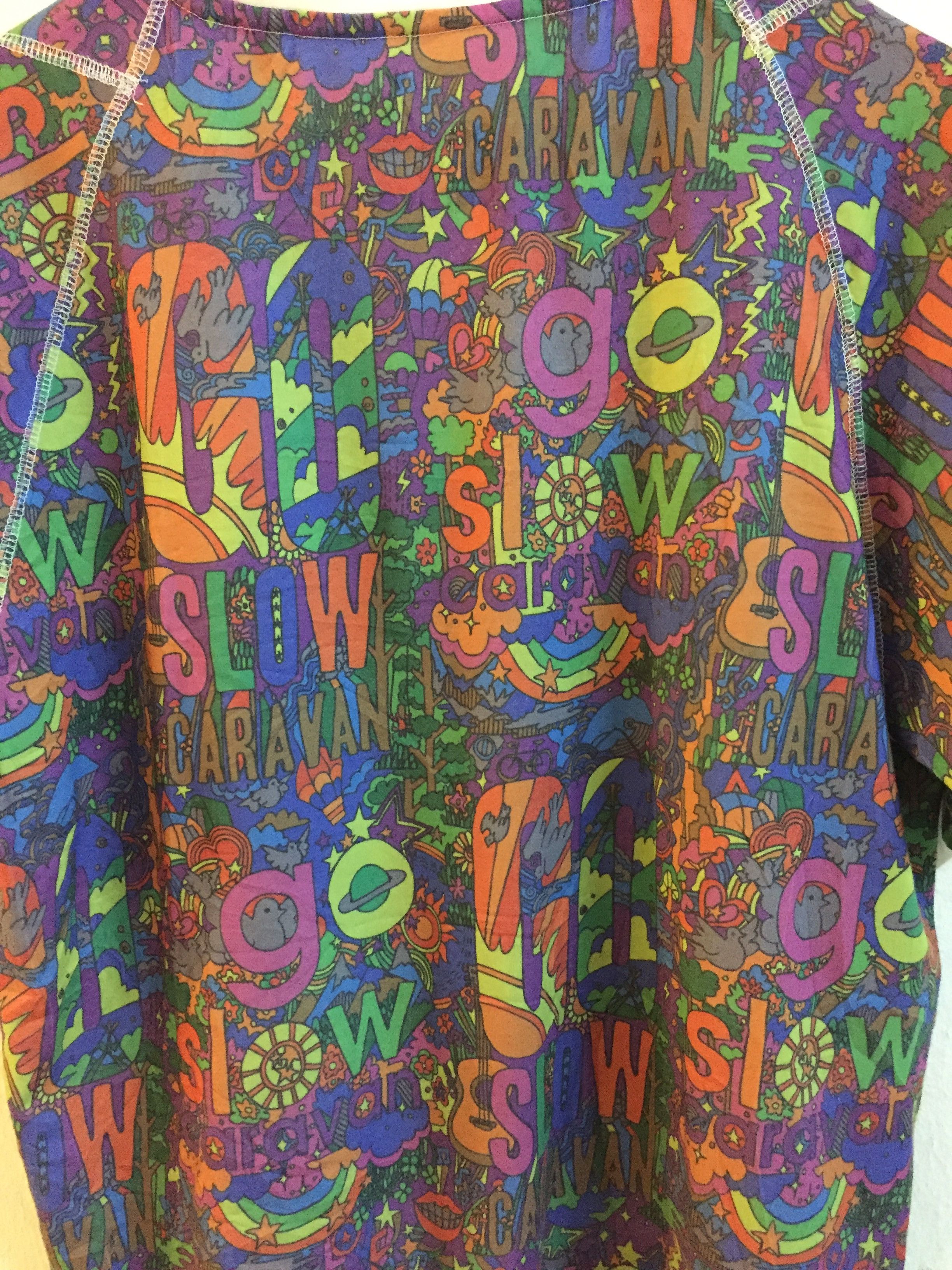 Hysteric Glamour × Japanese Brand × go slow caravan Go Slow Caravan all over print tee Size US L / EU 52-54 / 3 - 10 Thumbnail