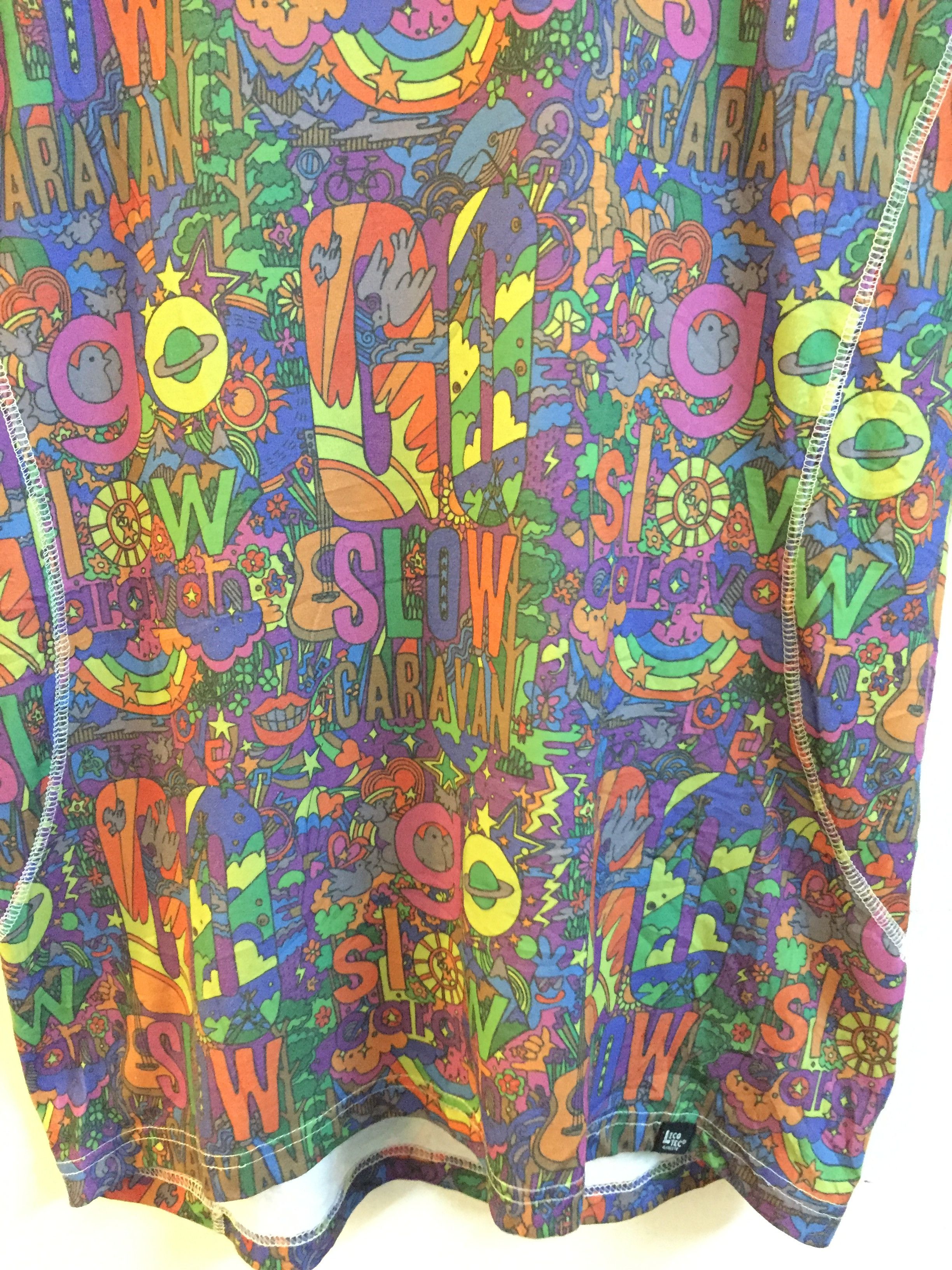 Hysteric Glamour × Japanese Brand × go slow caravan Go Slow Caravan all over print tee Size US L / EU 52-54 / 3 - 3 Thumbnail