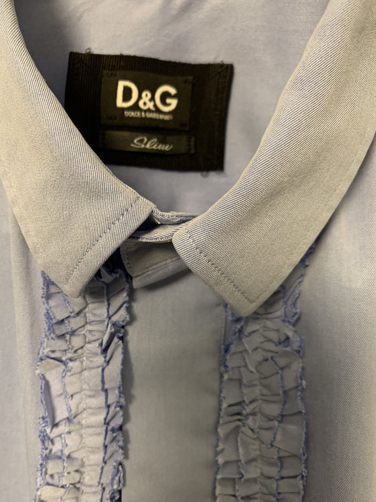 Dolce & Gabbana Ruffle shirt Size US M / EU 48-50 / 2 - 2 Thumbnail