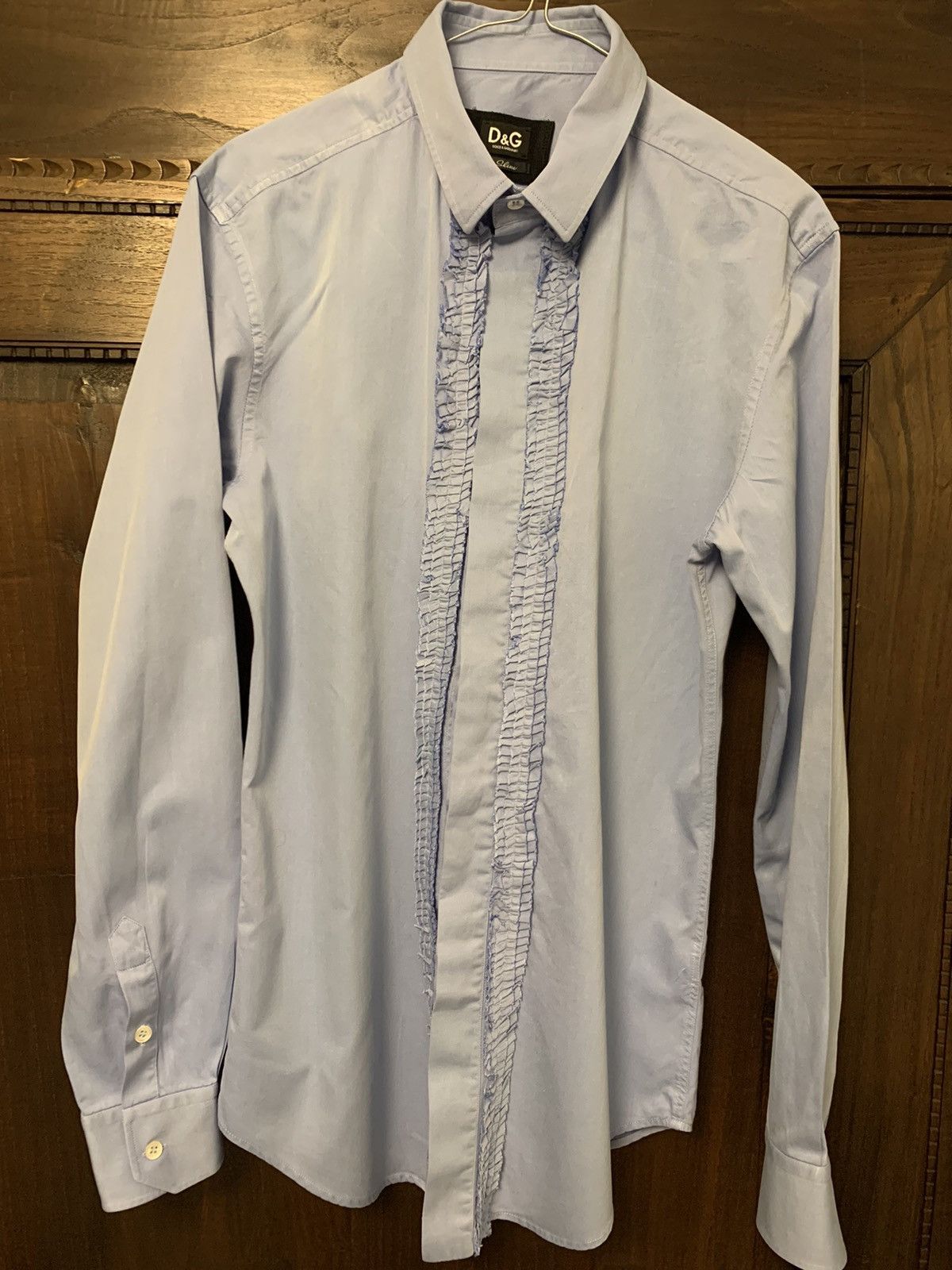Dolce & Gabbana Ruffle shirt Size US M / EU 48-50 / 2 - 1 Thumbnail