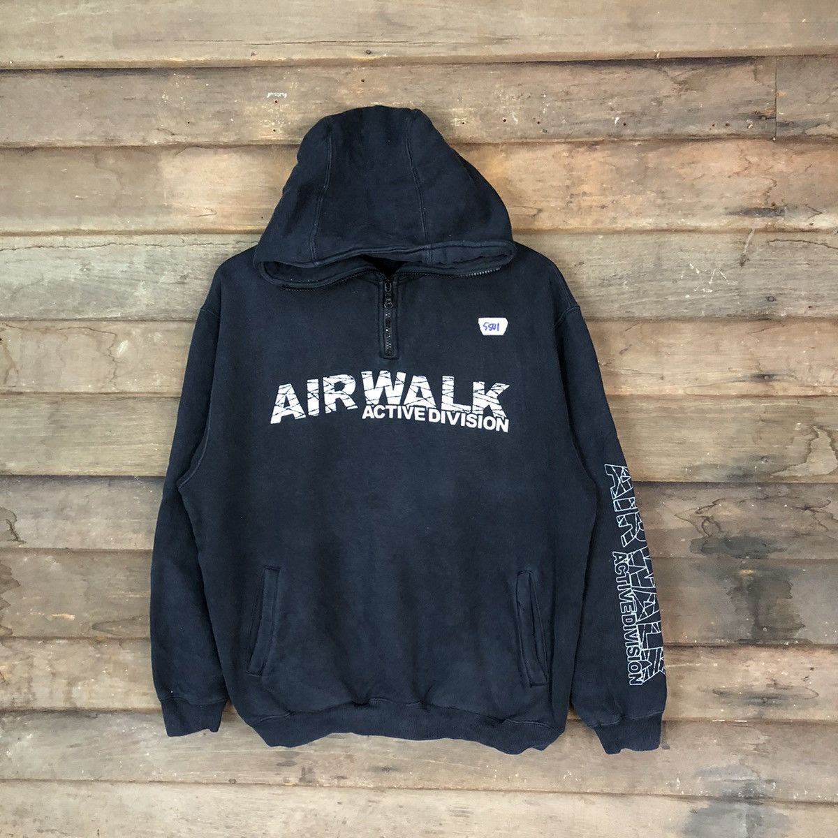 Airwalk DL Airwalk skate Black Hoodie sweatshirt #5501 Size US L / EU 52-54 / 3 - 1 Thumbnail
