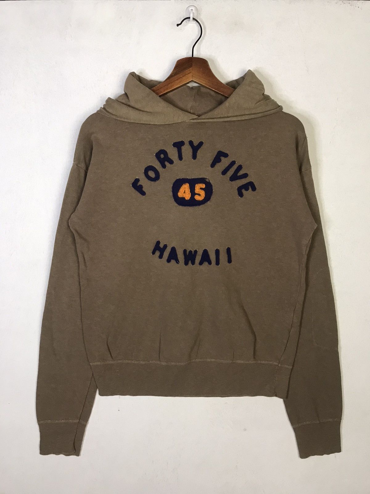 45rpm 45 Rpm Hawaii Brown Hoodie Size M / US 6-8 / IT 42-44 - 2 Thumbnail