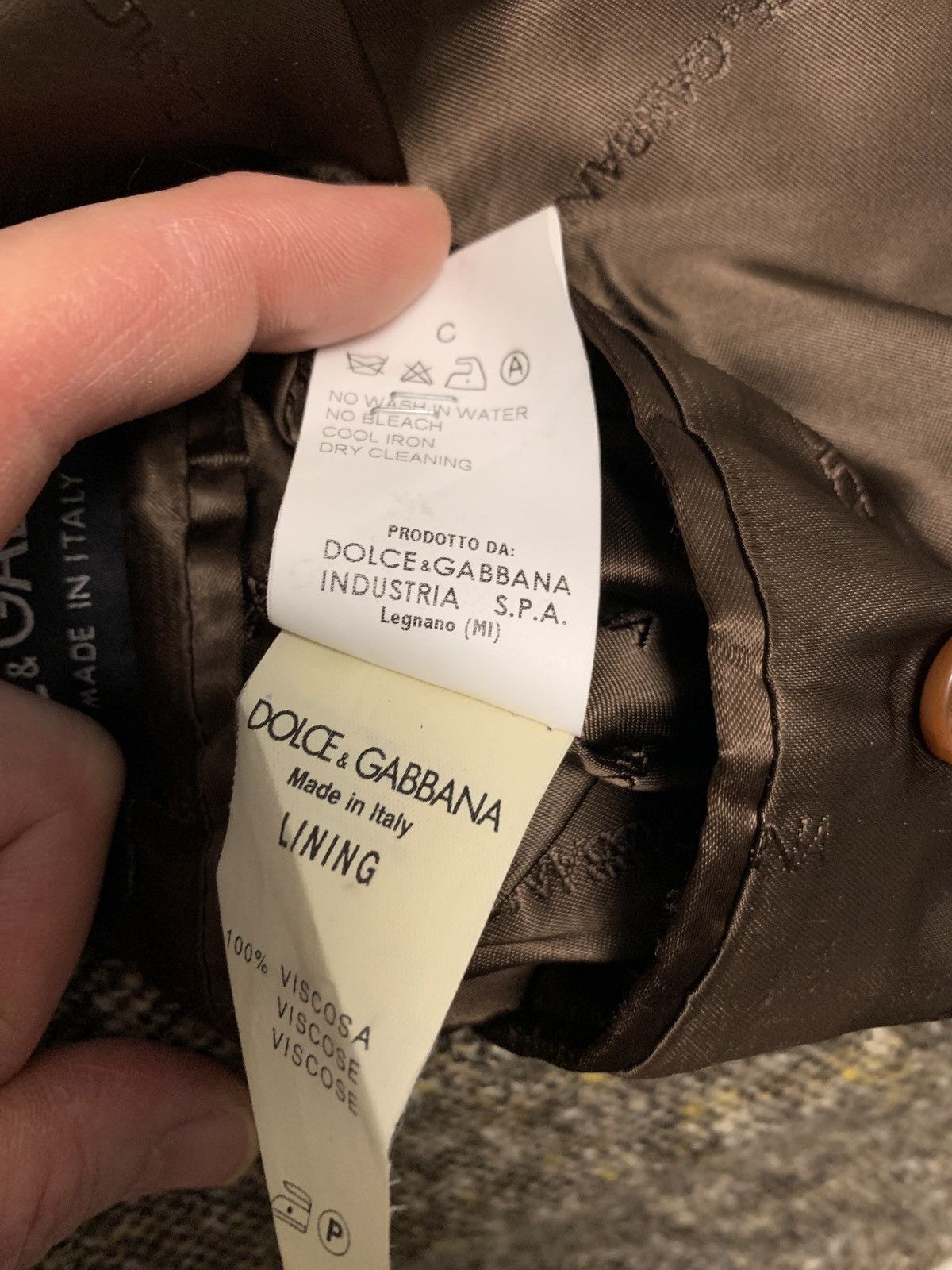 Dolce & Gabbana Double Brest tweed coat Size US M / EU 48-50 / 2 - 9 Thumbnail