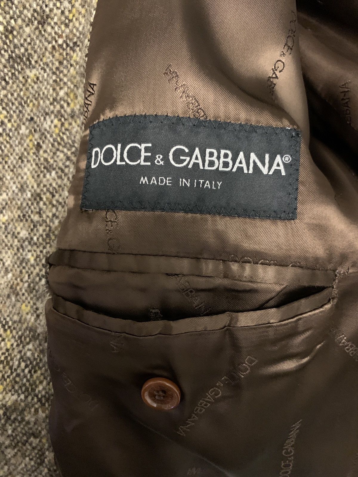 Dolce & Gabbana Double Brest tweed coat Size US M / EU 48-50 / 2 - 7 Thumbnail