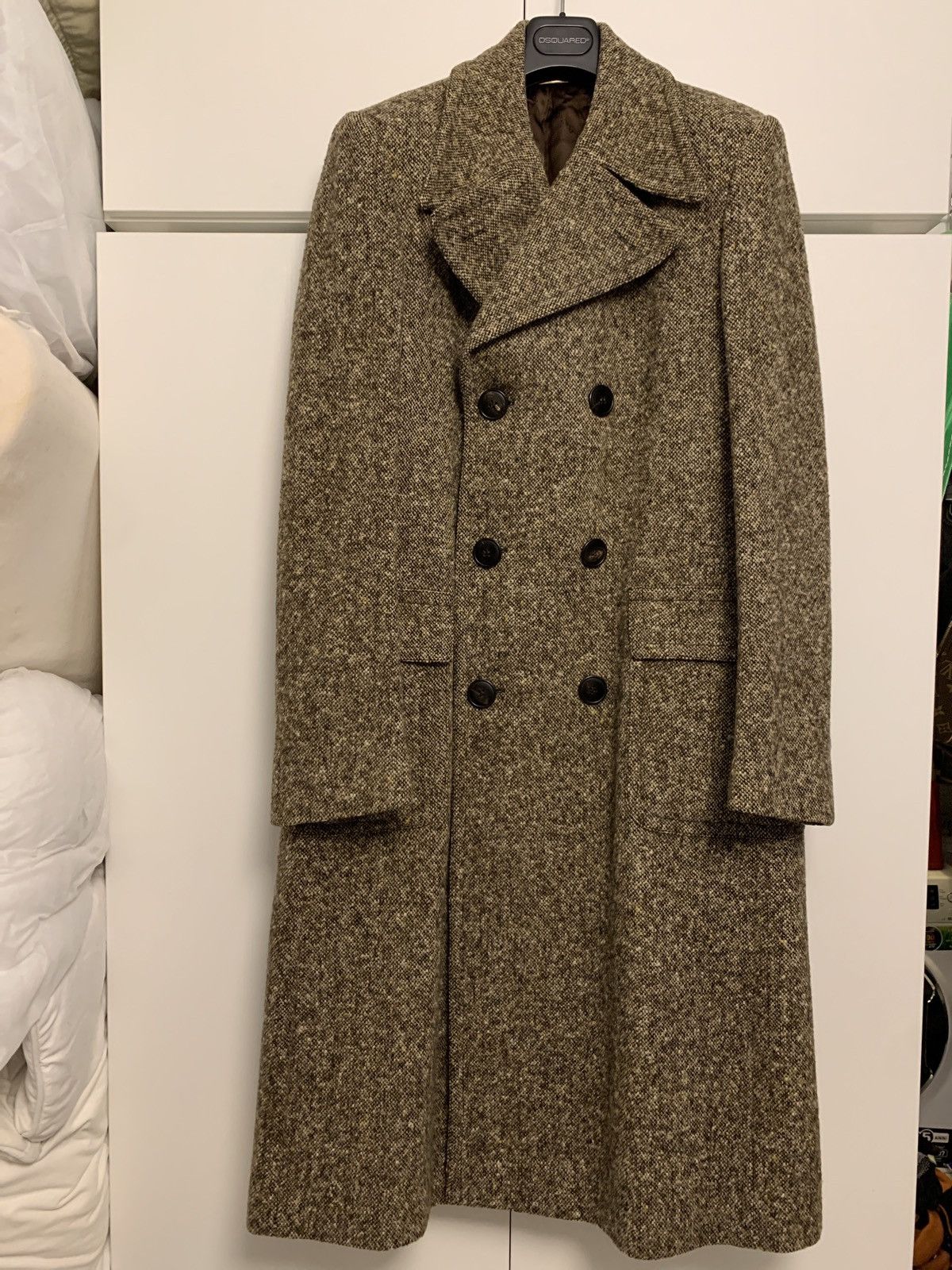 Dolce & Gabbana Double Brest tweed coat Size US M / EU 48-50 / 2 - 1 Thumbnail