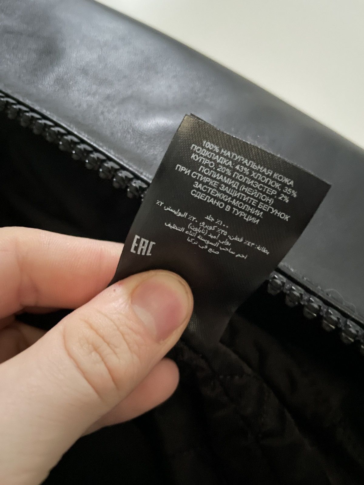 Dries Van Noten Dries Van Noten Backzip Black Leather Lanvers Bomber Jacket Size US M / EU 48-50 / 2 - 5 Thumbnail