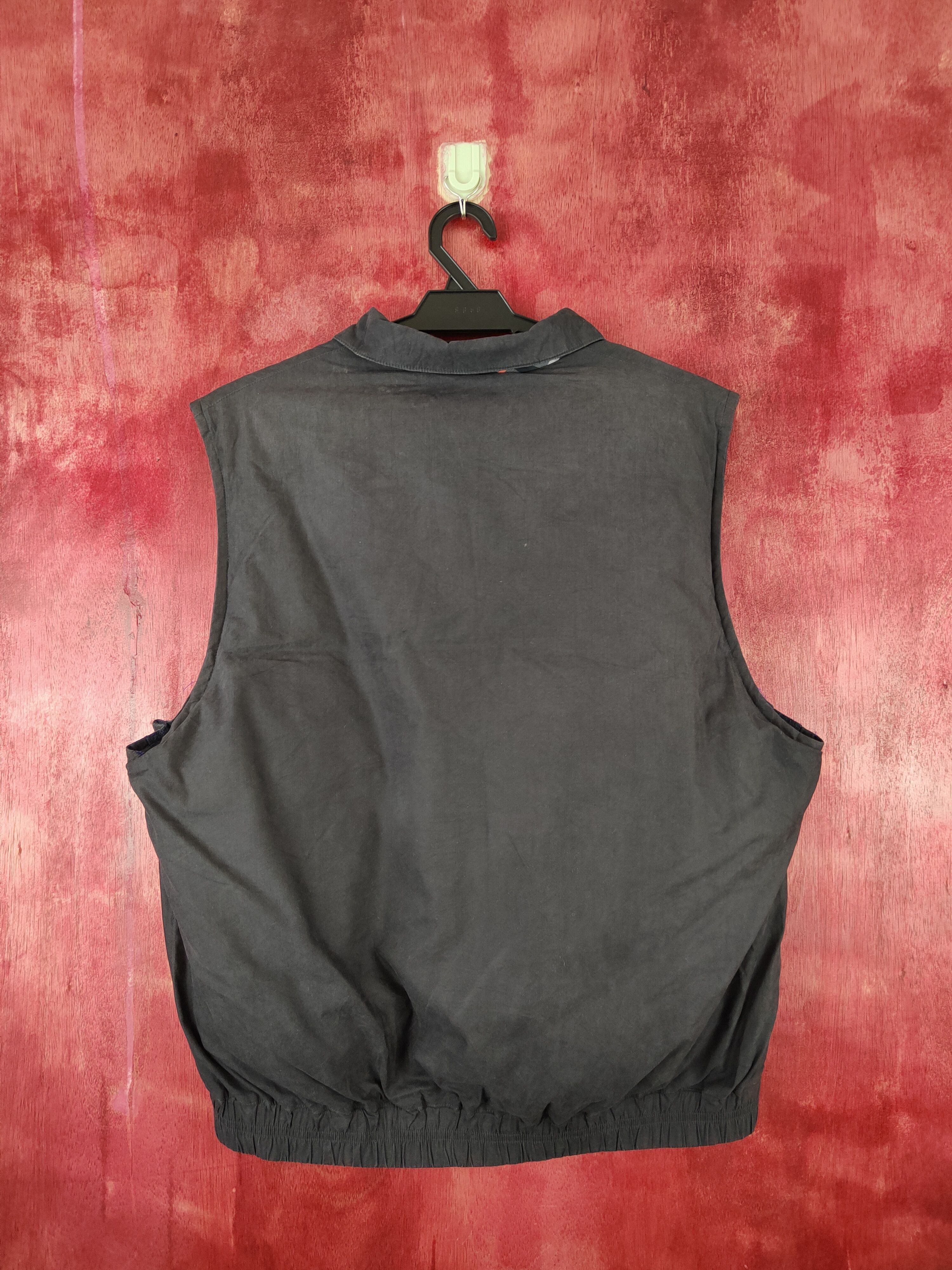 Burberry × Vintage Burberrys vintage Dark Blue Faded Vests #5548 Size US L / EU 52-54 / 3 - 9 Thumbnail