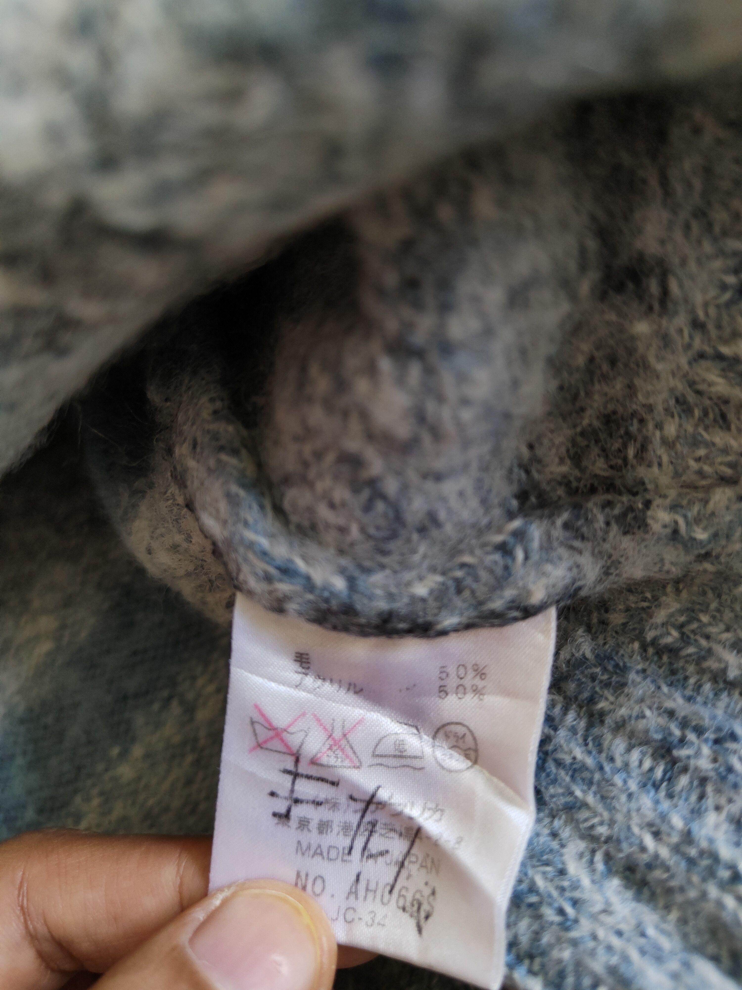 Homespun Knitwear × Japanese Brand × Lacoste Lacoste Soft Blue Shag Shaggy Fur Mohair Knitwear #5555 Size XXS / US 00 / IT 34 - 8 Thumbnail