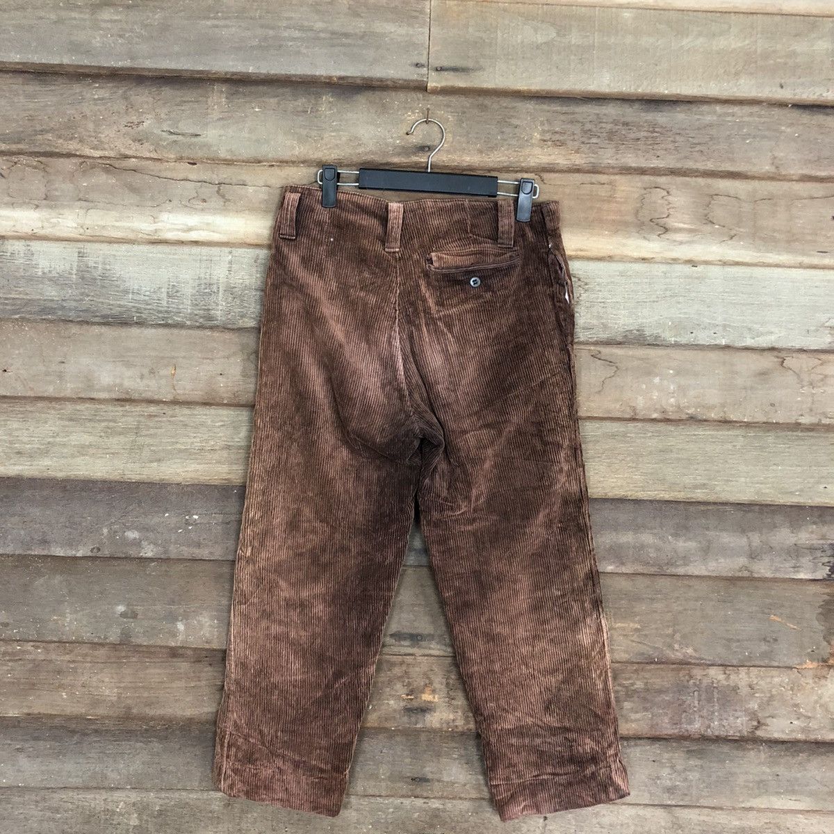 Vintage Bizen Fuji Brown Conduroi Denim Pants #5427 Size 28" / US 6 / IT 42 - 7 Thumbnail