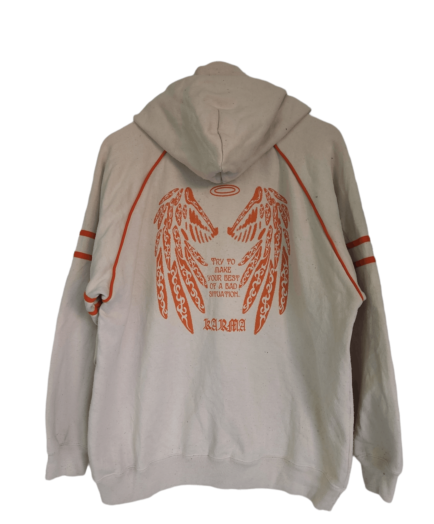 Vintage Karma Zipper Hoodie
