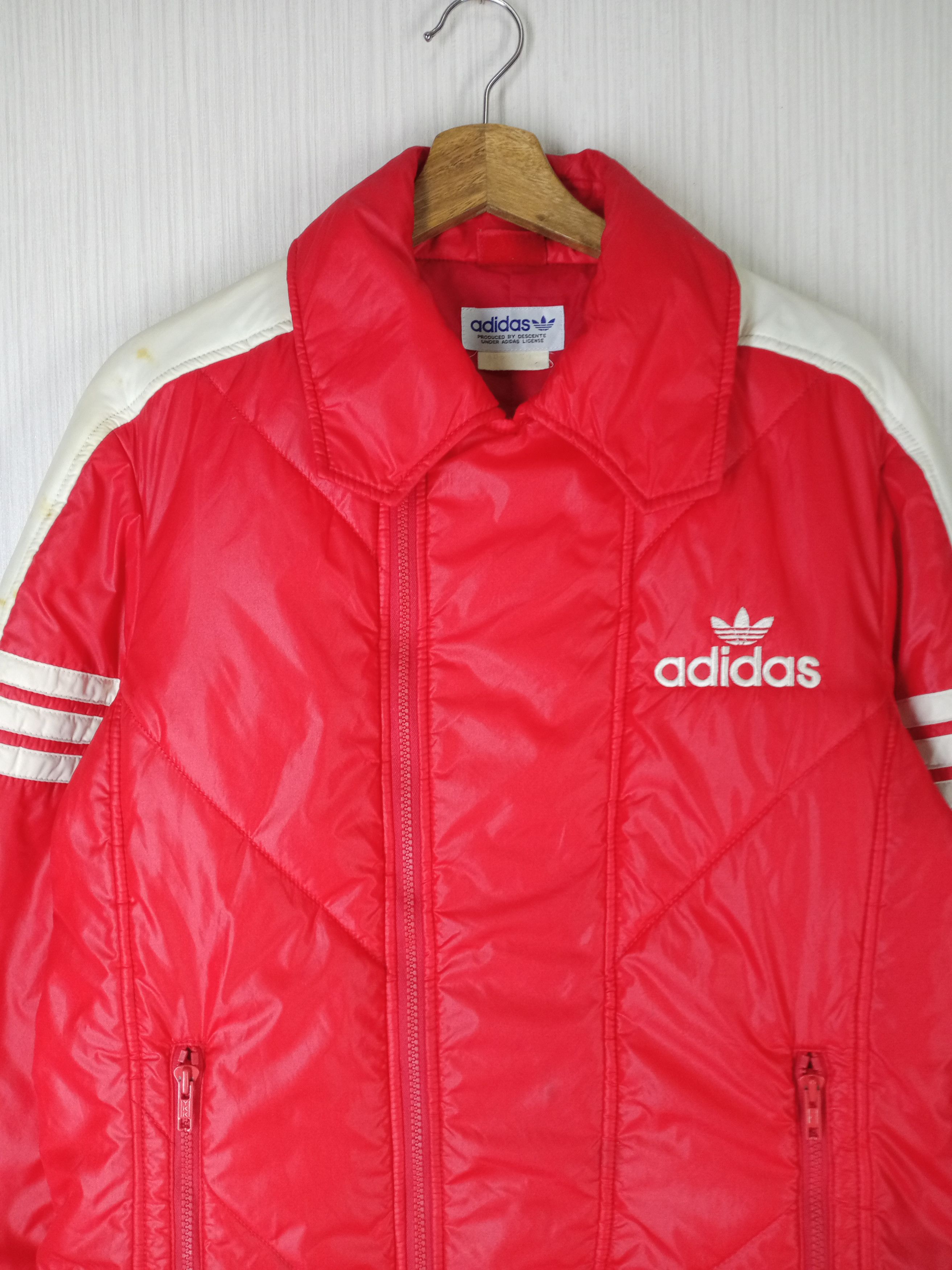 Adidas Rare Vintage 80s Adidas Puffer Jacket Size US M / EU 48-50 / 2 - 3 Thumbnail