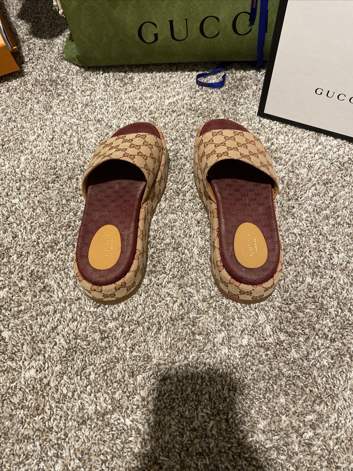 Gucci Gucci women original slide sandal Size US 9 / IT 39 - 3 Thumbnail