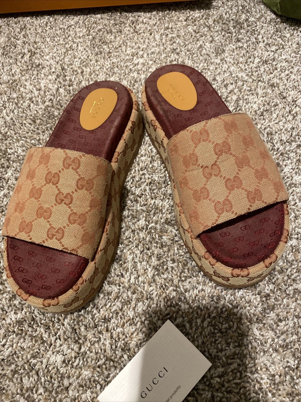 Gucci Gucci women original slide sandal Size US 9 / IT 39 - 7 Thumbnail