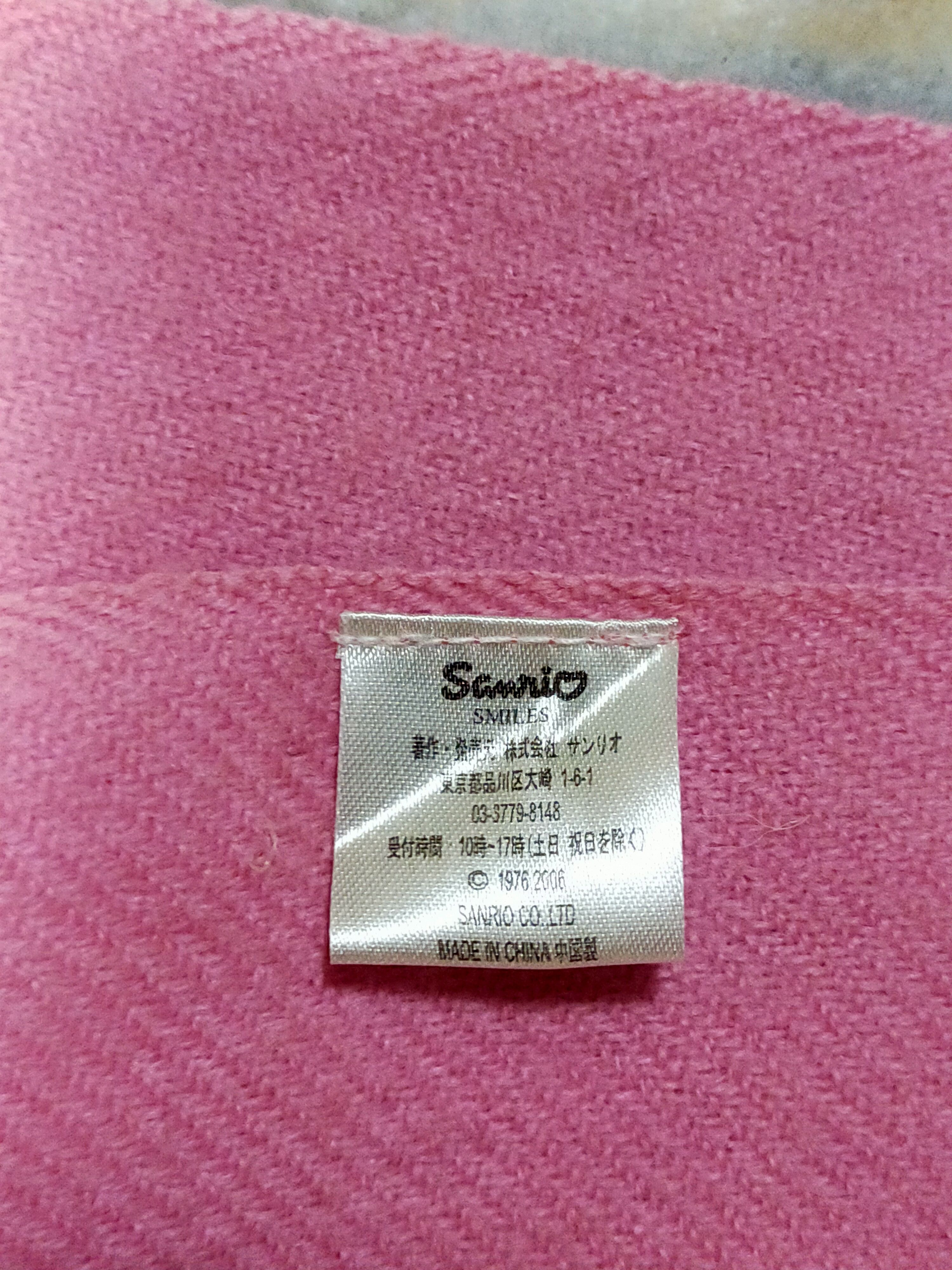 Japanese Brand HELLO KITTY PINK SCARF MUFFLER Size ONE SIZE - 6 Thumbnail