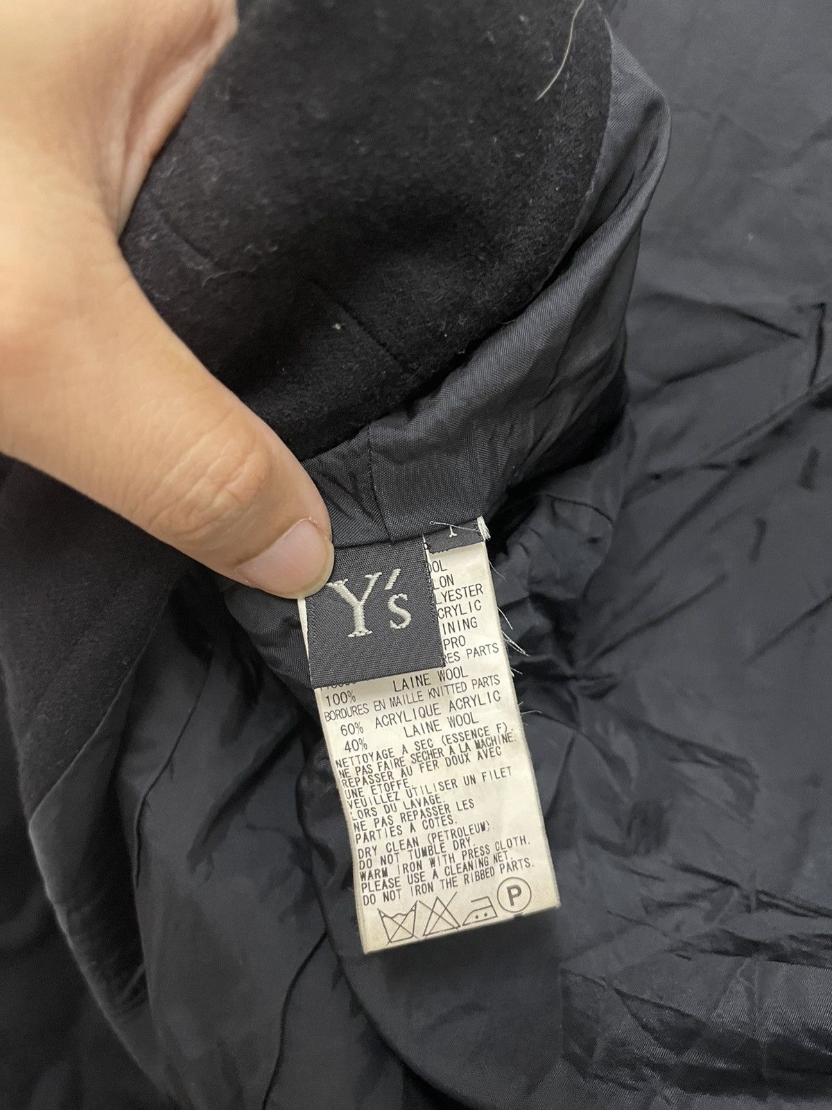 Yohji Yamamoto RARE DESIGN Yohji Yamamoto Crop Jacket Size S / US 4 / IT 40 - 4 Thumbnail