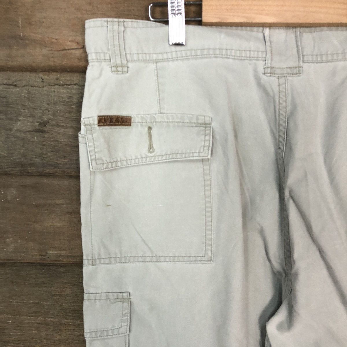 Japanese Brand Three Top Grey tactical worker Cargo Pants #4500 Size US 32 / EU 48 - 14 Thumbnail