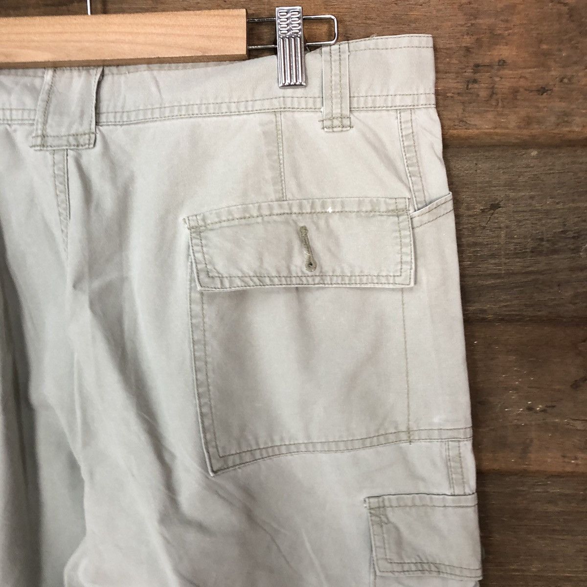 Japanese Brand Three Top Grey tactical worker Cargo Pants #4500 Size US 32 / EU 48 - 15 Thumbnail