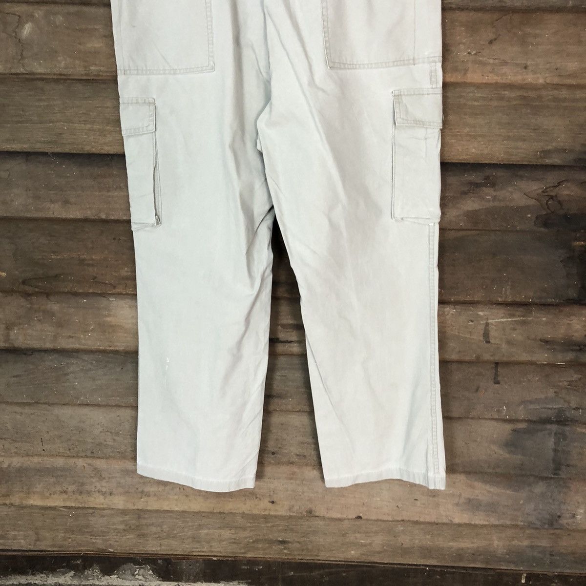 Japanese Brand Three Top Grey tactical worker Cargo Pants #4500 Size US 32 / EU 48 - 13 Thumbnail