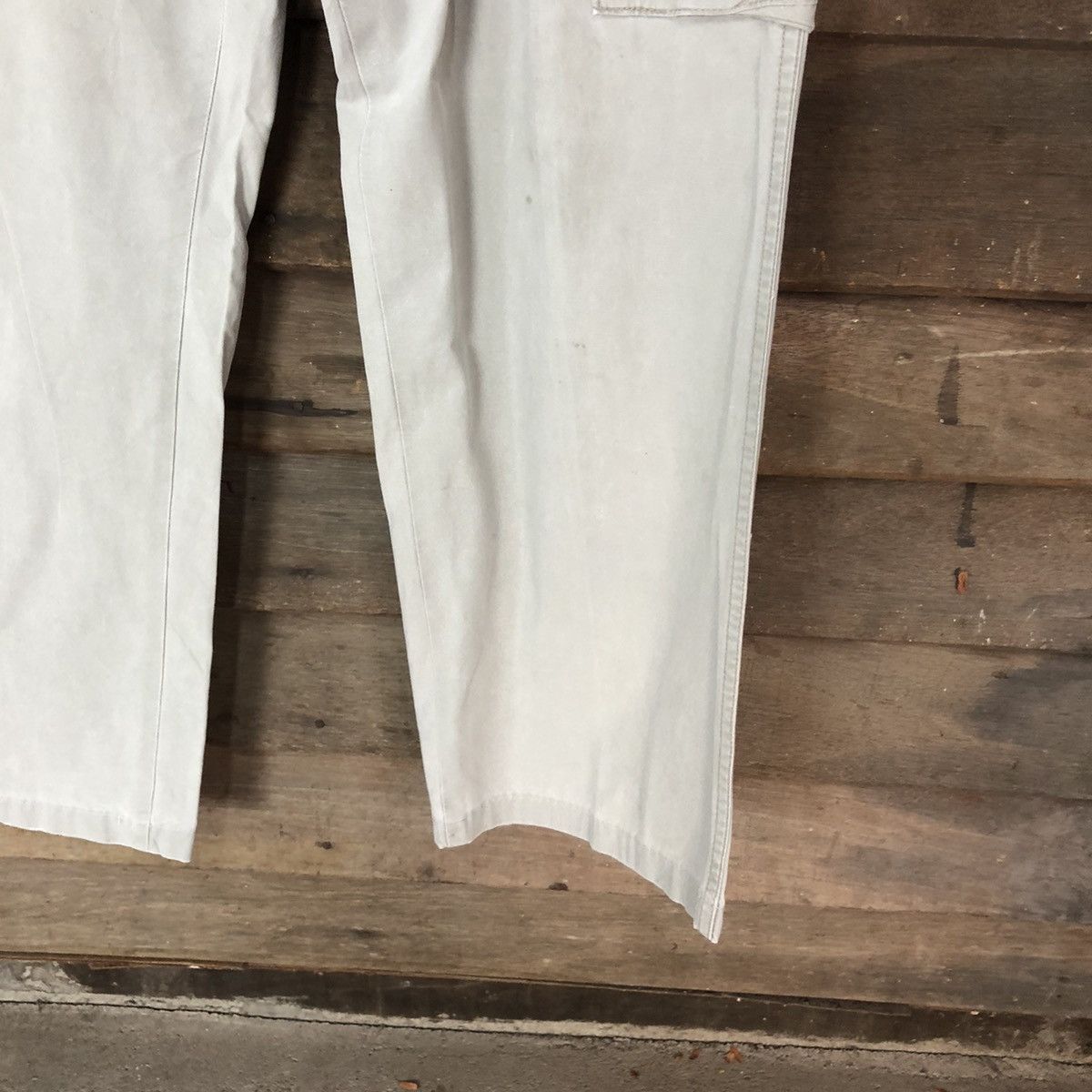 Japanese Brand Three Top Grey tactical worker Cargo Pants #4500 Size US 32 / EU 48 - 9 Thumbnail
