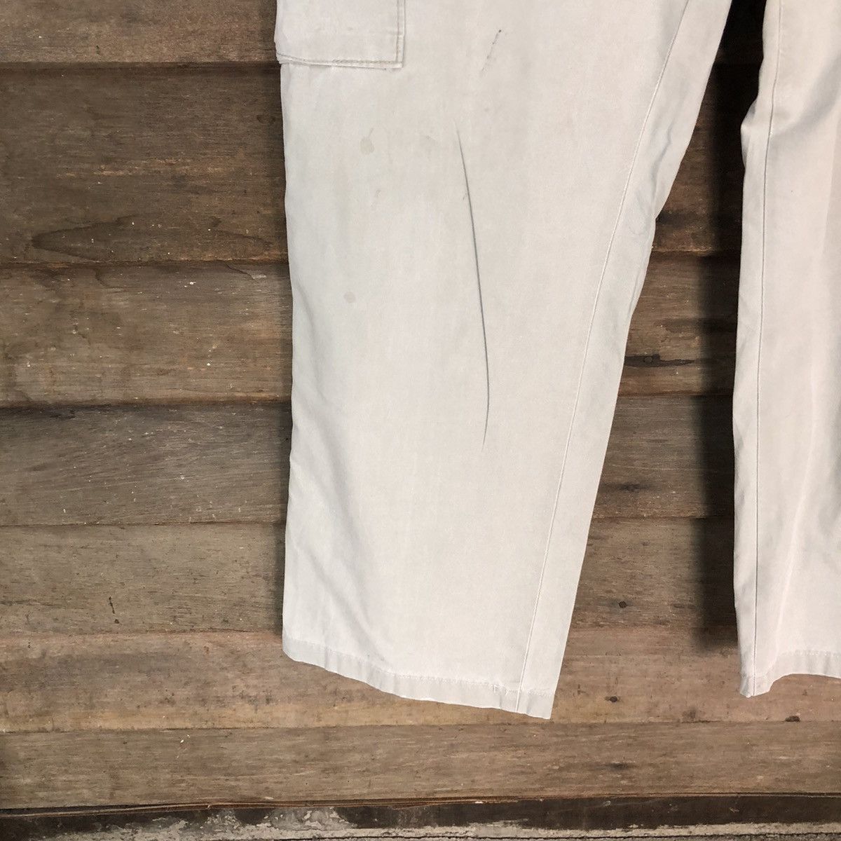 Japanese Brand Three Top Grey tactical worker Cargo Pants #4500 Size US 32 / EU 48 - 8 Thumbnail