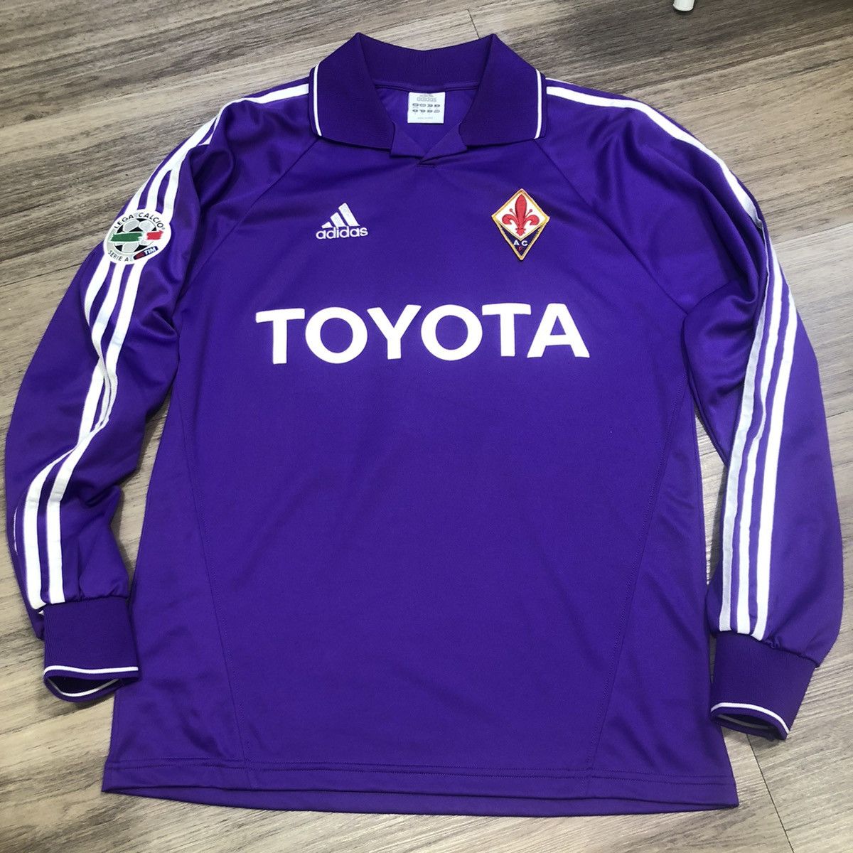 Fiorentina 04/05 match issued home L/S shirt #10 Nakata