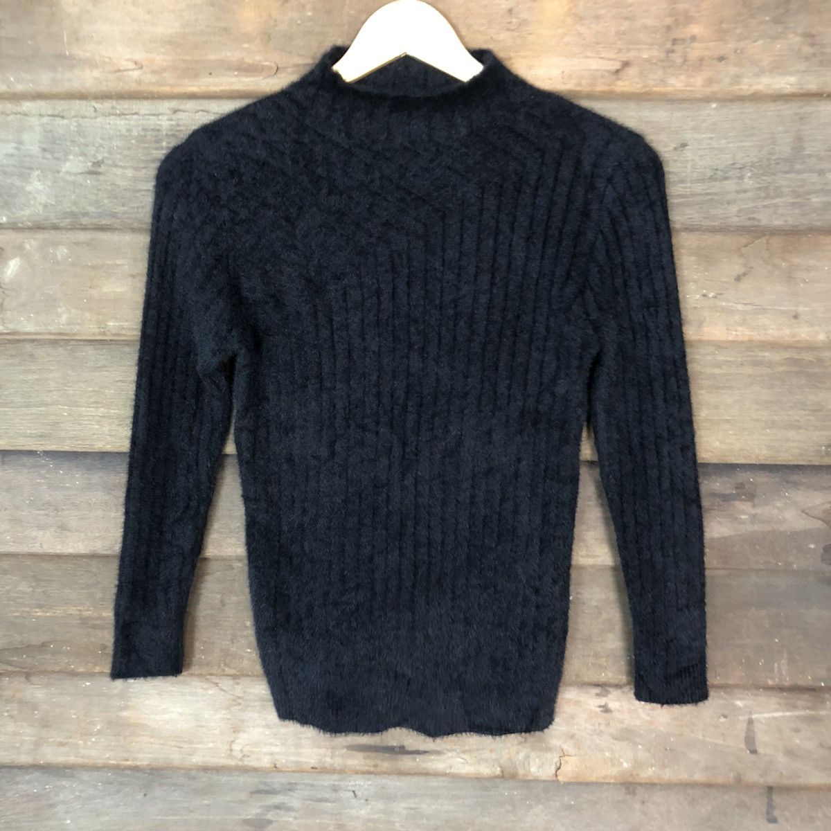 Homespun Knitwear × Japanese Brand Japanese Brand Shag Shaggy Fur Mohair Knitwear #7043 Size S / US 4 / IT 40 - 3 Thumbnail