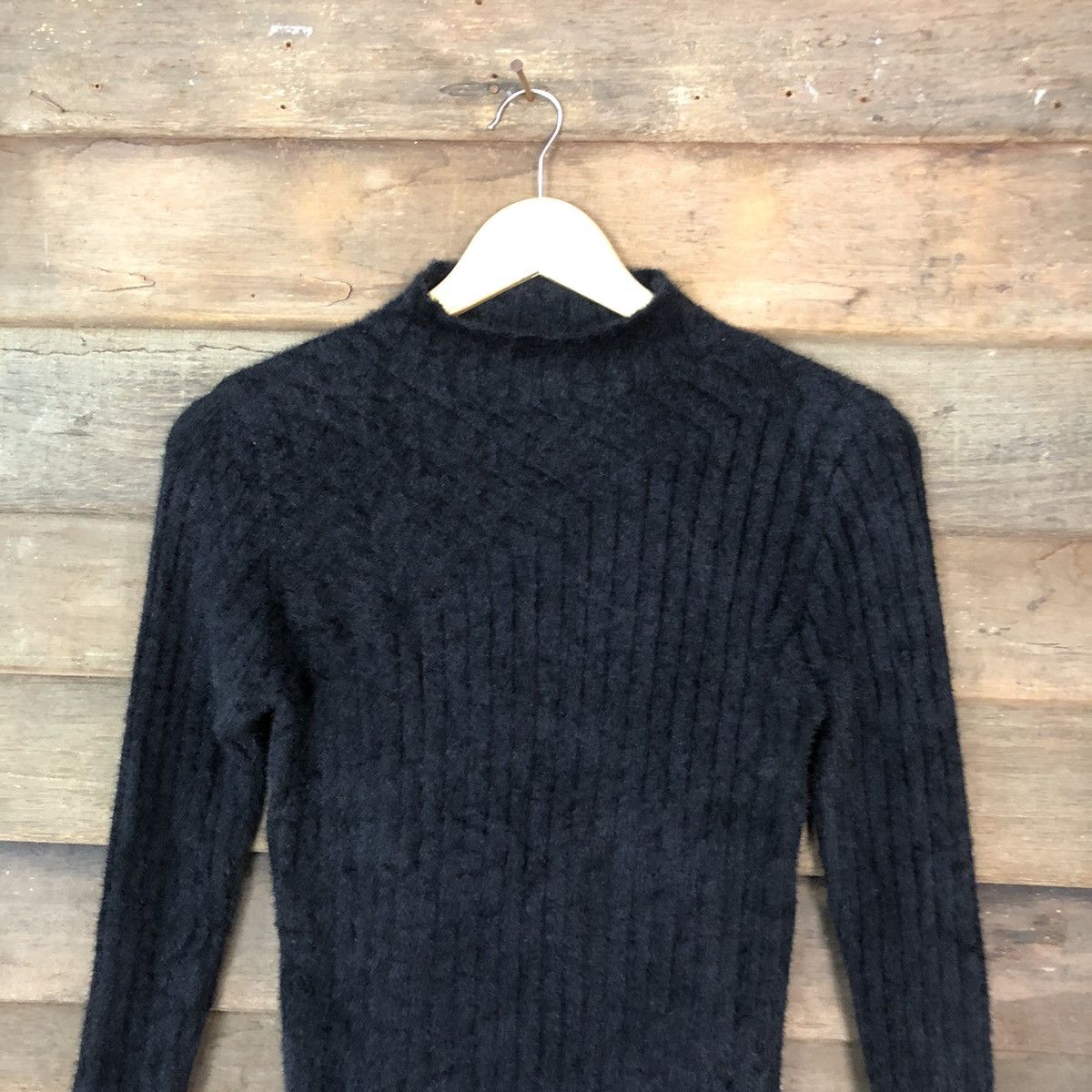Homespun Knitwear × Japanese Brand Japanese Brand Shag Shaggy Fur Mohair Knitwear #7043 Size S / US 4 / IT 40 - 2 Thumbnail